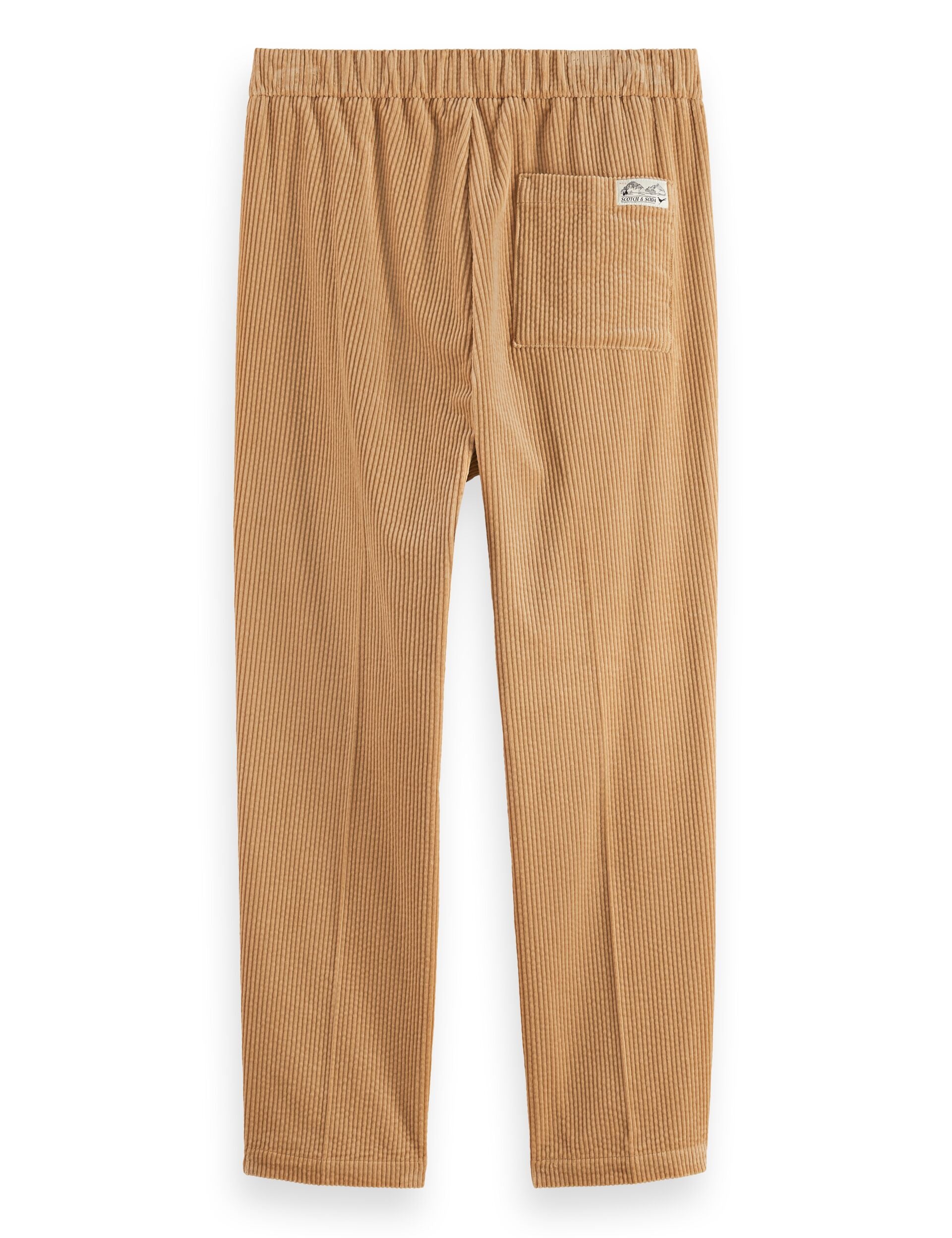 Fave - Cotton corduroy loose tapered jogger