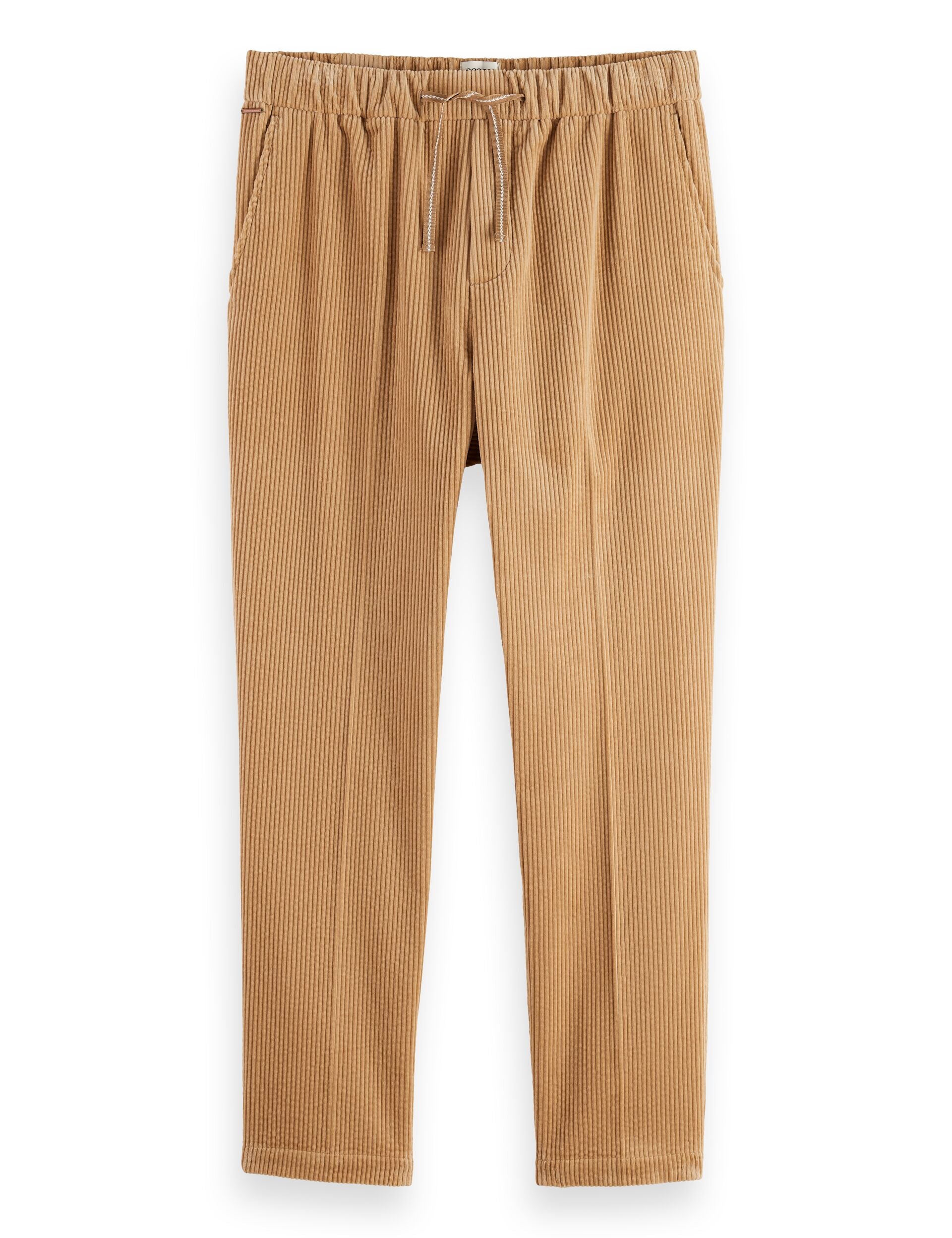 Fave - Cotton corduroy loose tapered jogger