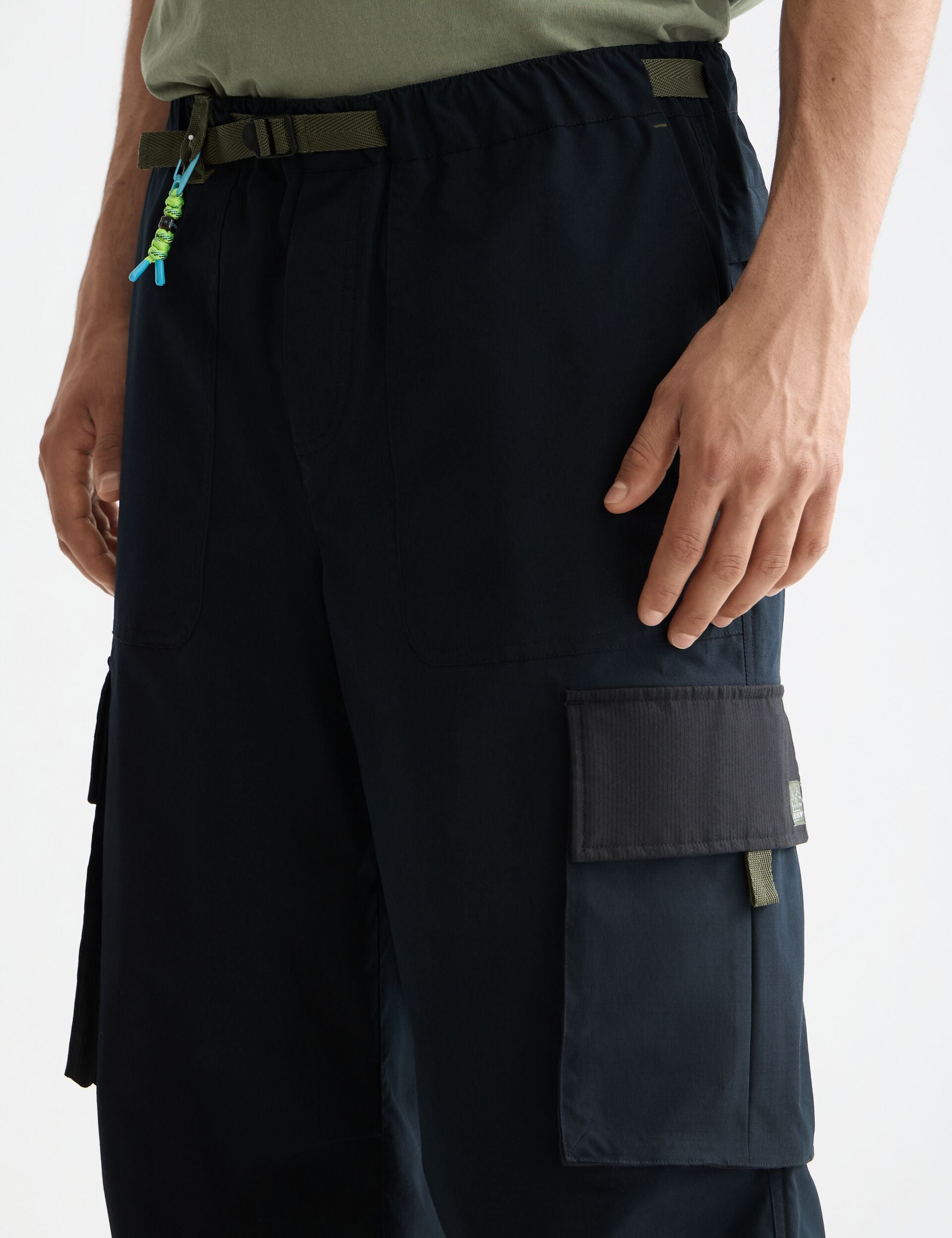 Daze - nylon-blend ribstop wide fit cargo