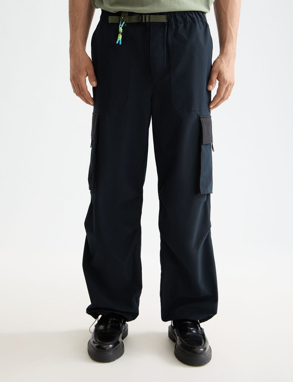 Daze - nylon-blend ribstop wide fit cargo