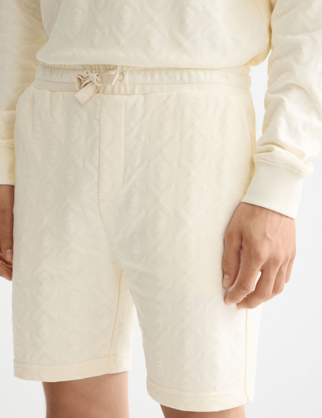 Jacquard Terry Sweatshorts