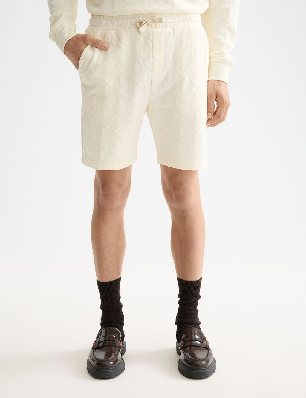 Jacquard Terry Sweatshorts