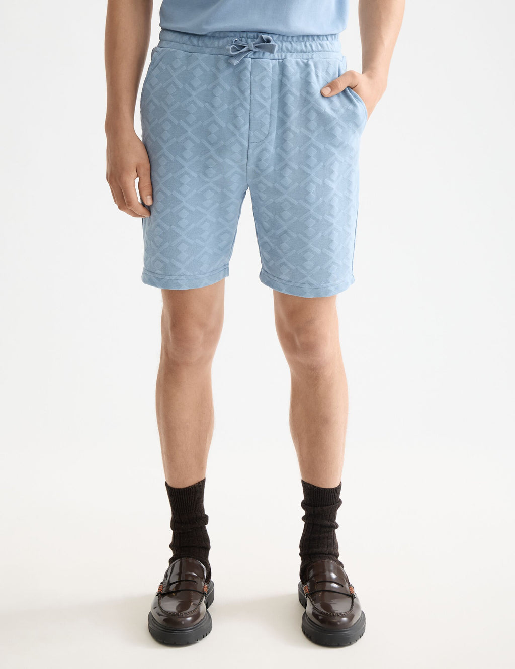 Jacquard Terry Sweatshorts