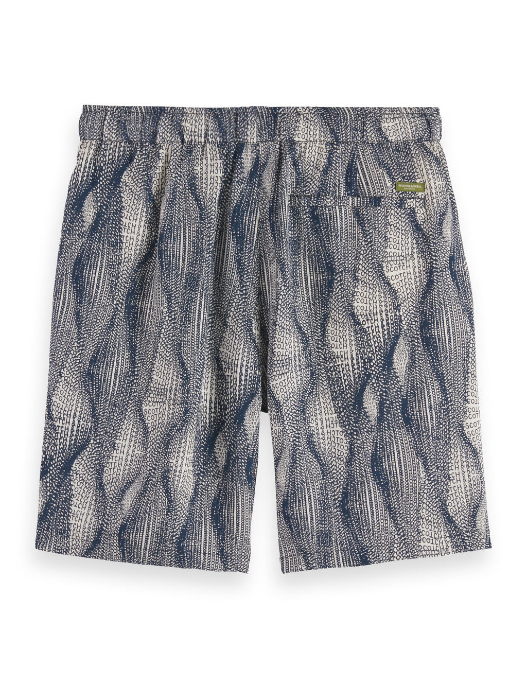 Fave - printed tencel regular fit bermuda short