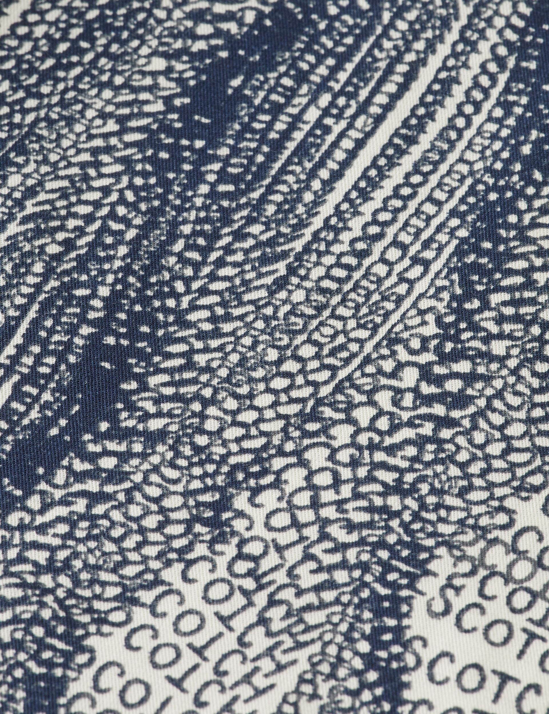 Fave - printed tencel regular fit bermuda short