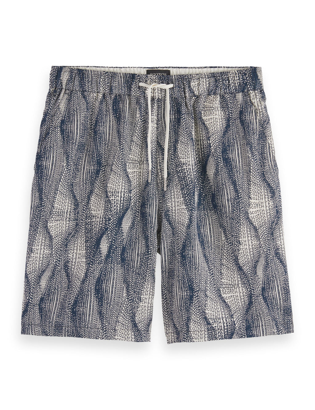 Fave - printed tencel regular fit bermuda short