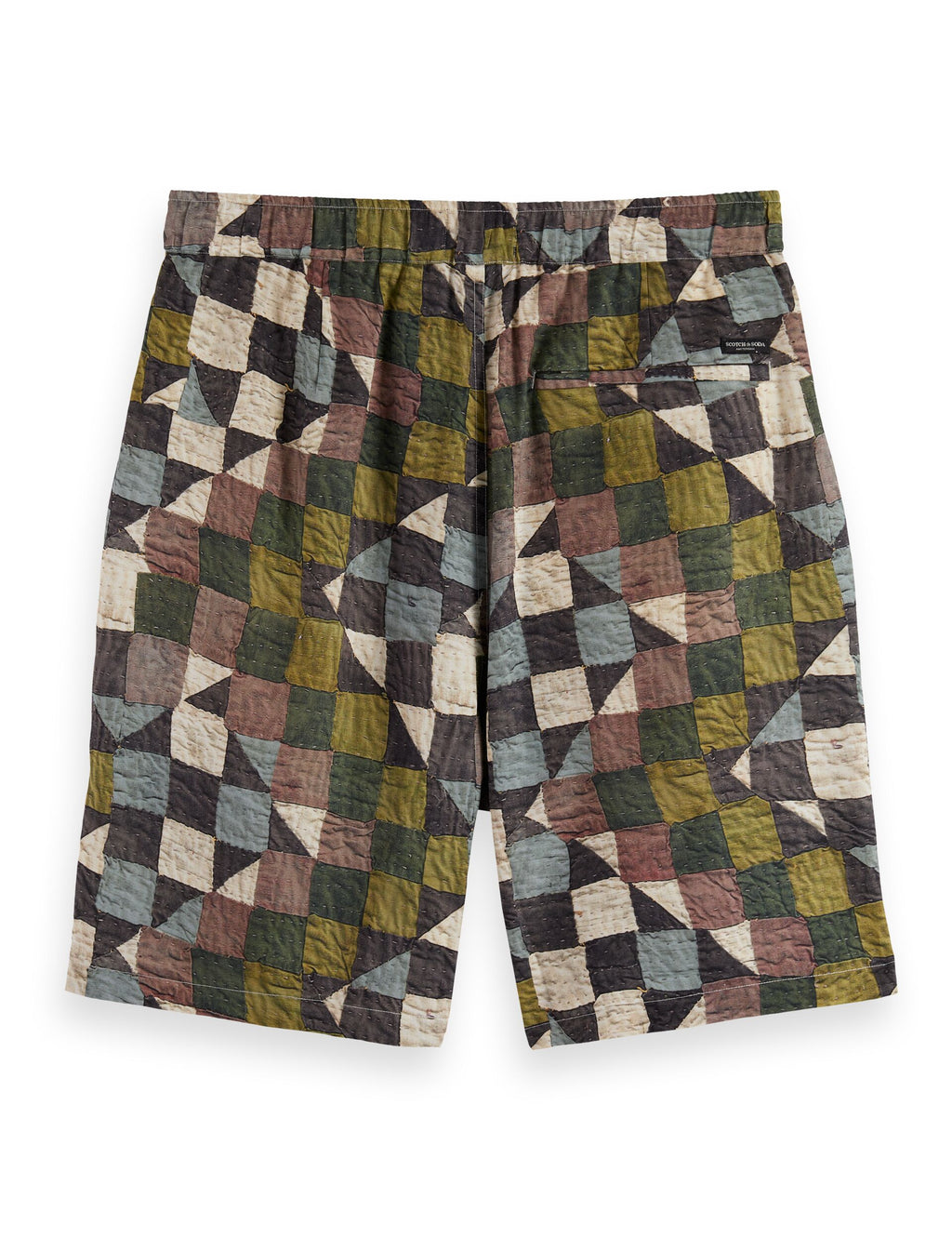 Fave - printed tencel regular fit bermuda short