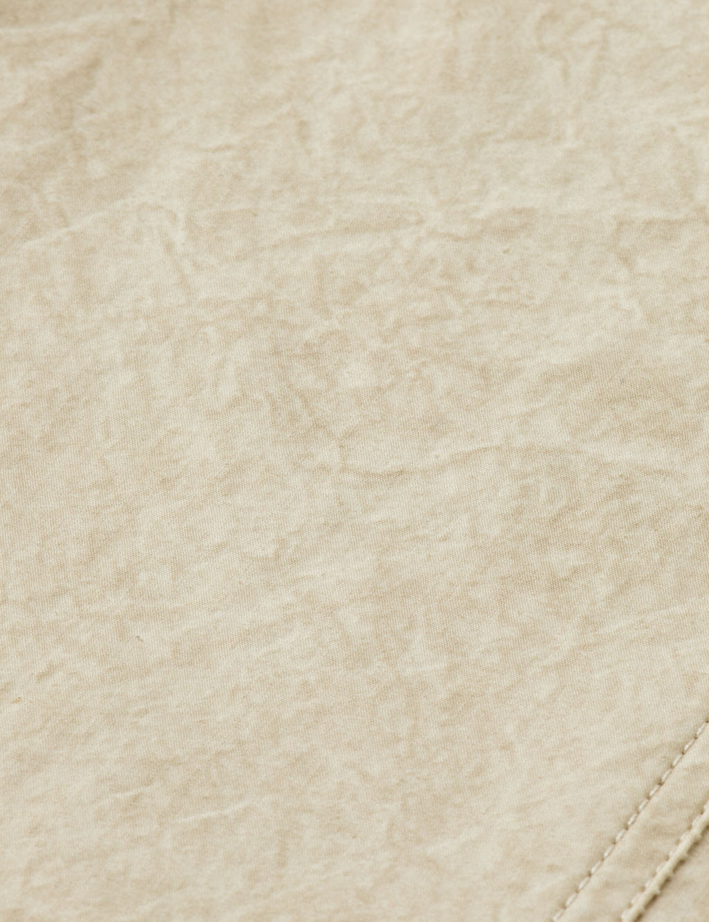 Washed nylon-blend poplin wide fit cargo bermuda