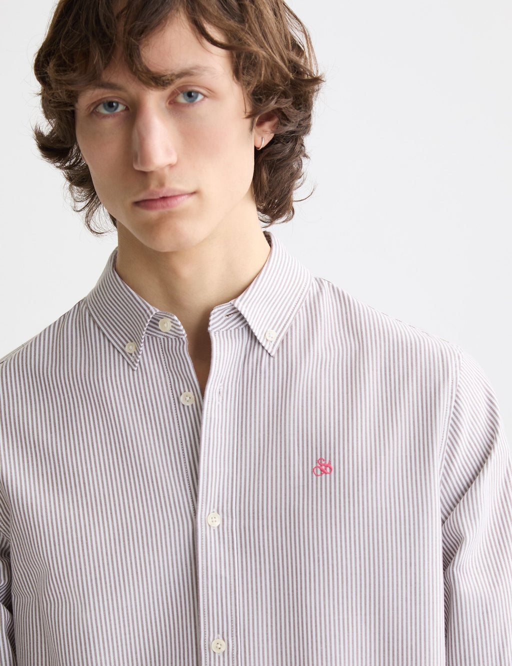 Seasonal Core - Striped Regular-Fit Oxford Shirt