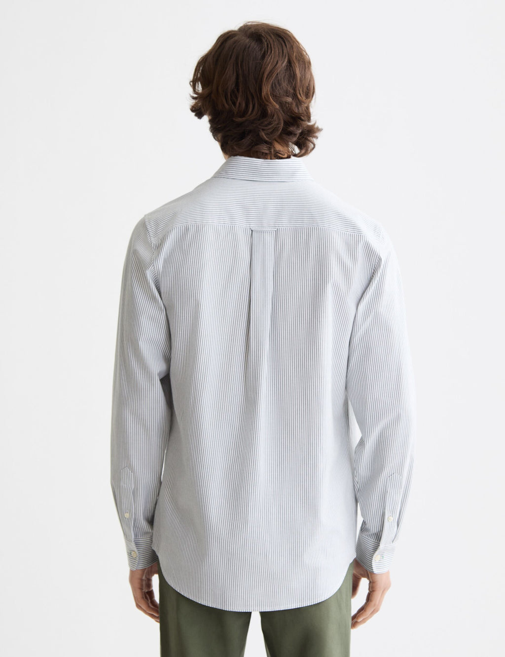 Seasonal Core - Striped Regular-Fit Oxford Shirt