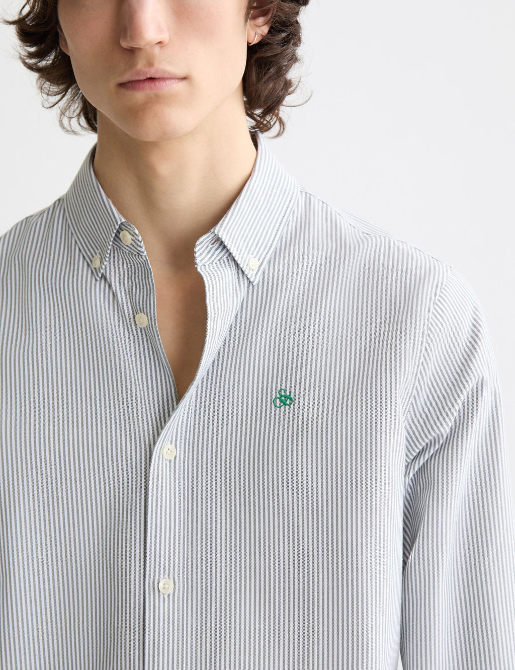 Seasonal Core - Striped Regular-Fit Oxford Shirt