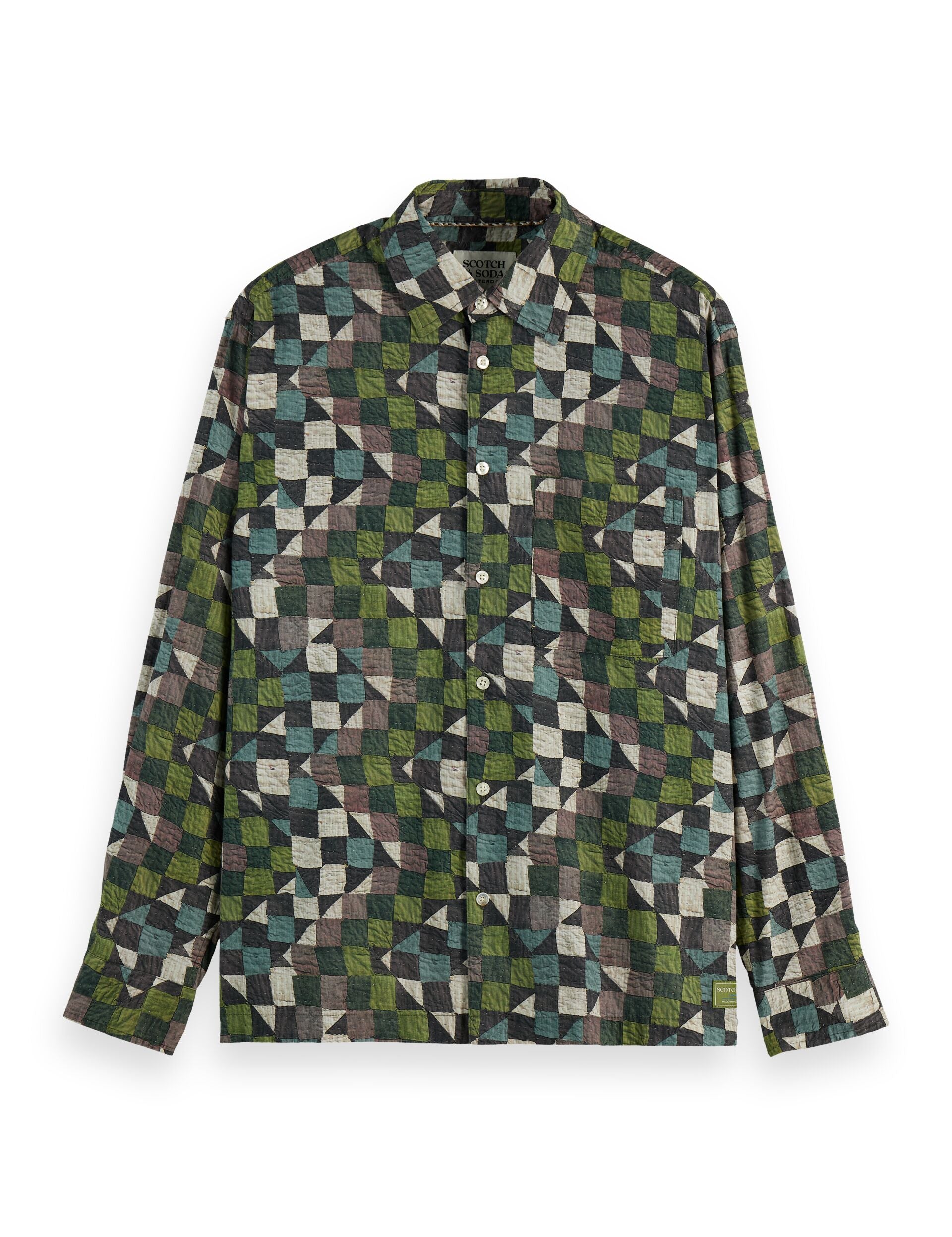 Printed relaxed-fit shirt