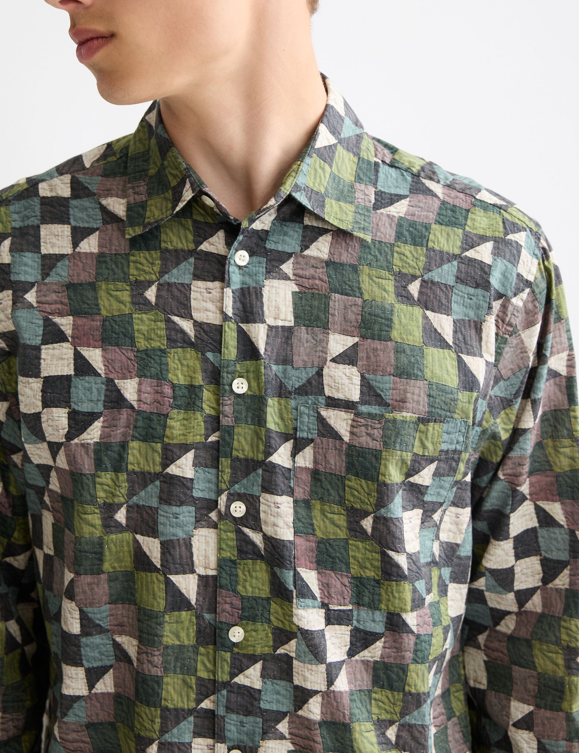 Printed relaxed-fit shirt
