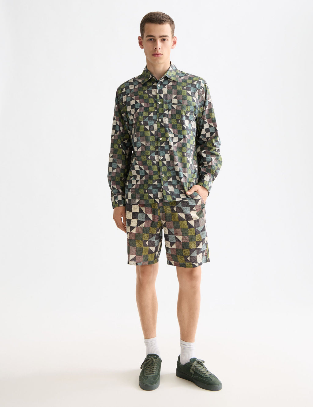 Printed relaxed-fit shirt