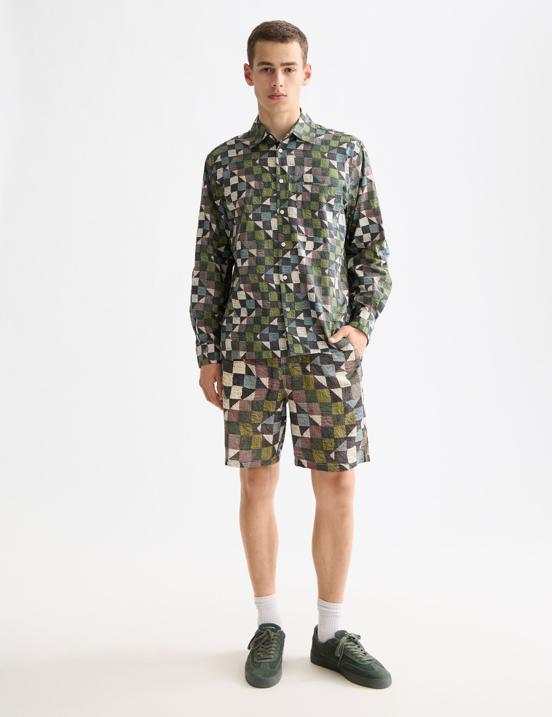 Printed relaxed-fit shirt