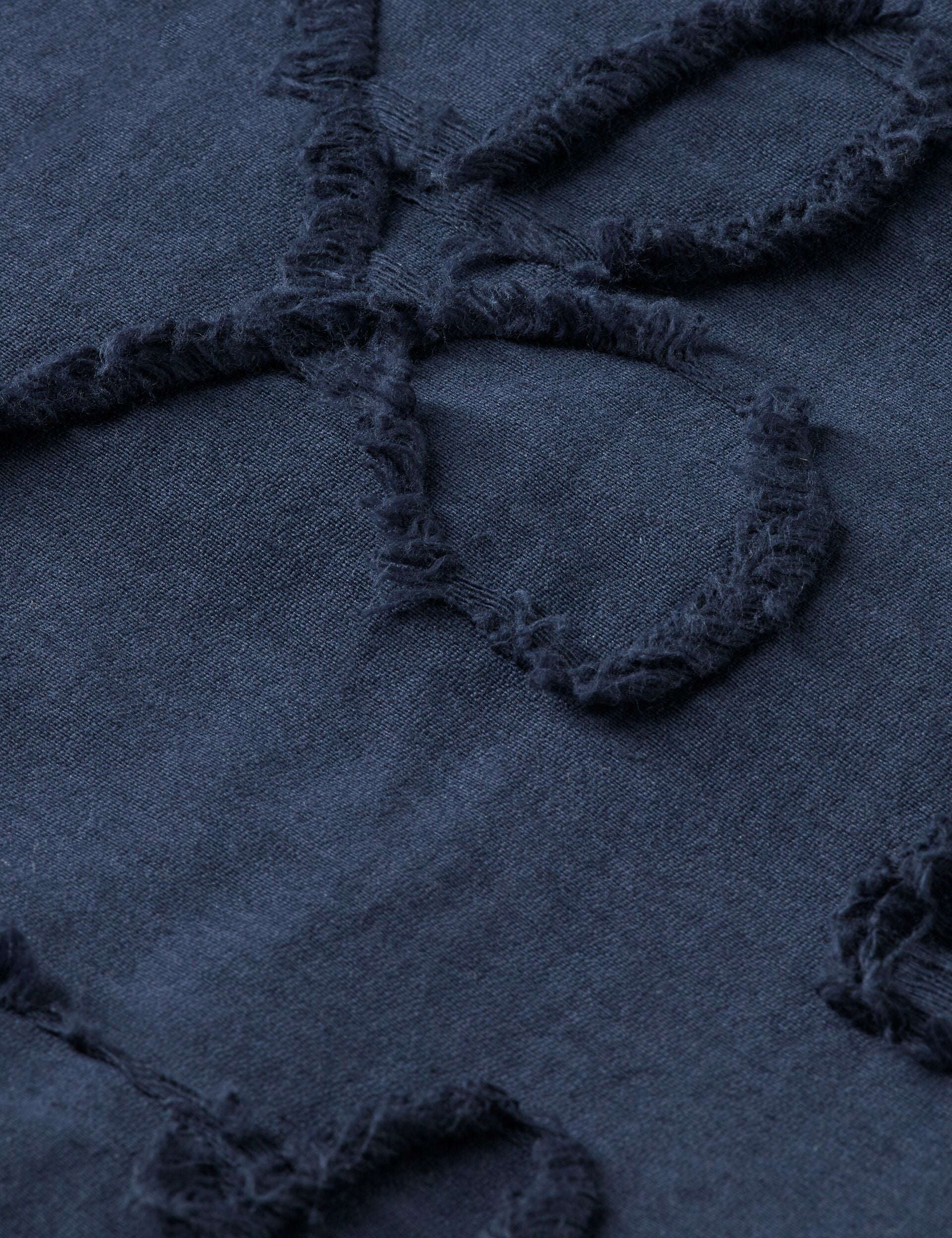 Jacquard short-sleeved shirt