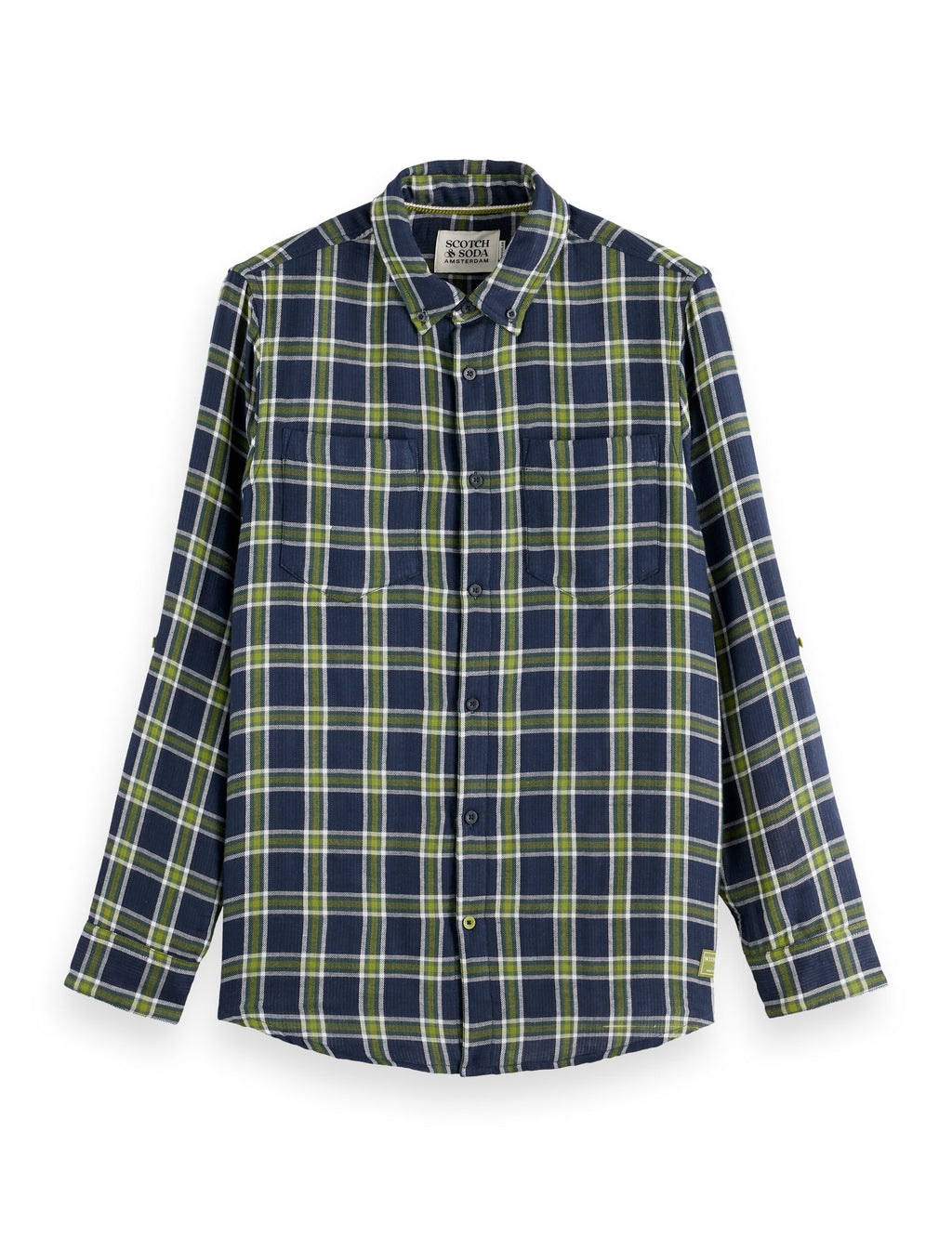 Double-face regular fit shirt