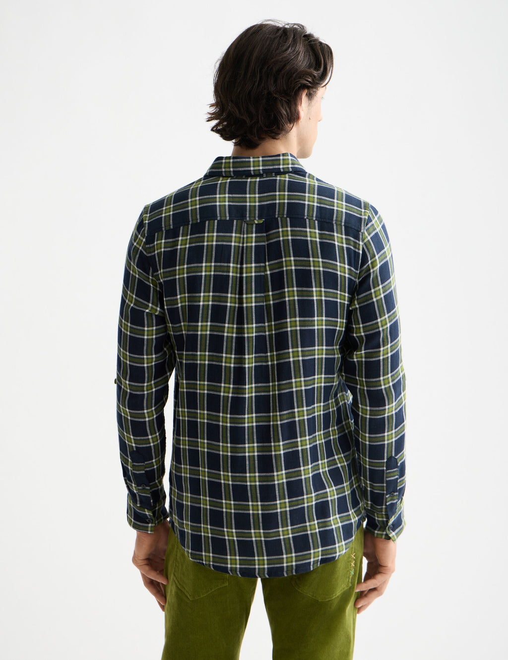 Double-face regular fit shirt