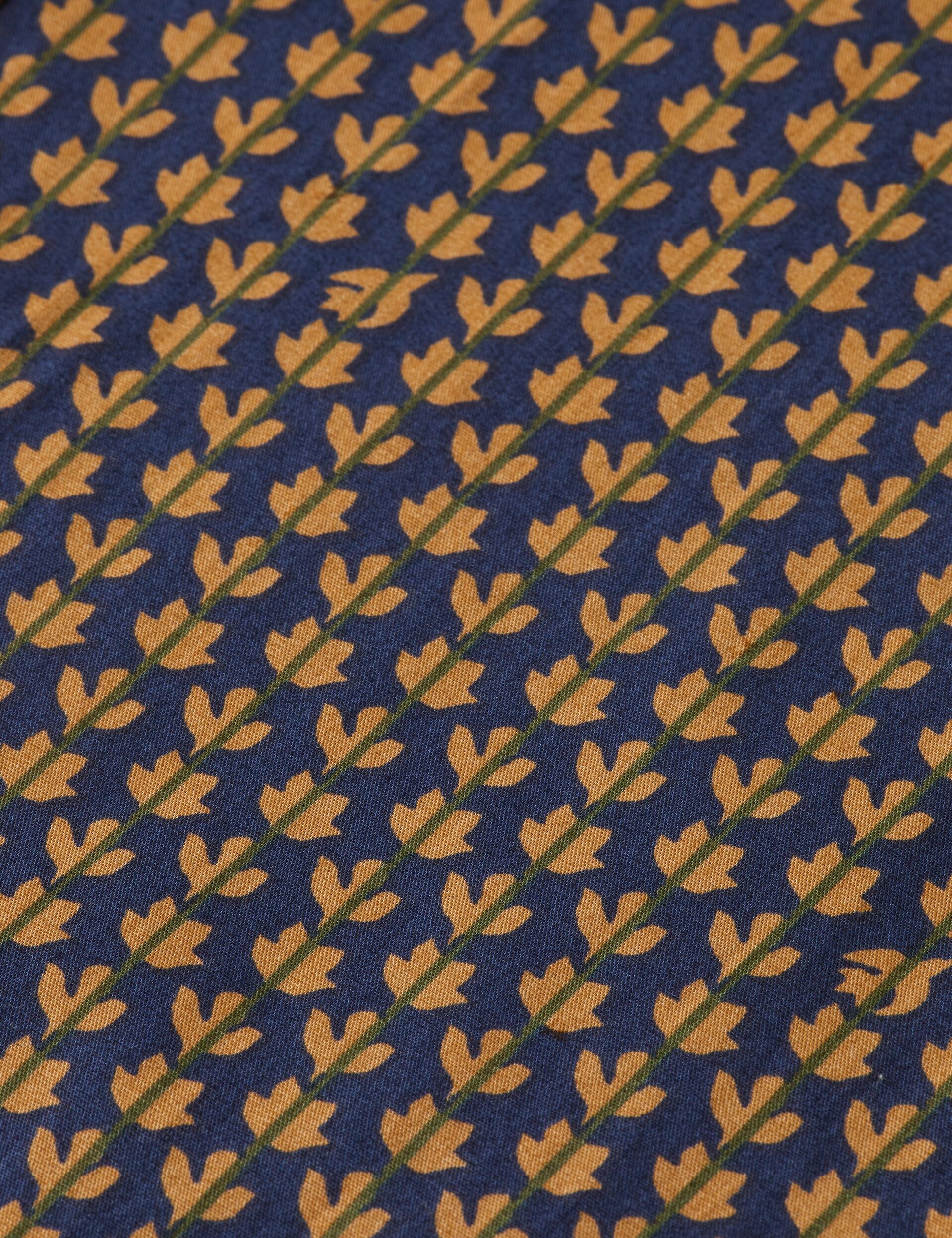 Micro All Over Printed slim-fit shirt