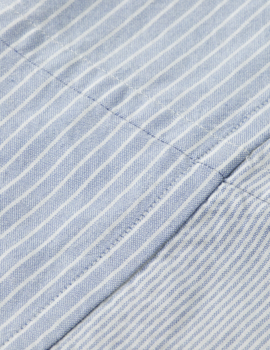 Patchwork relaxed-fit oxford shirt