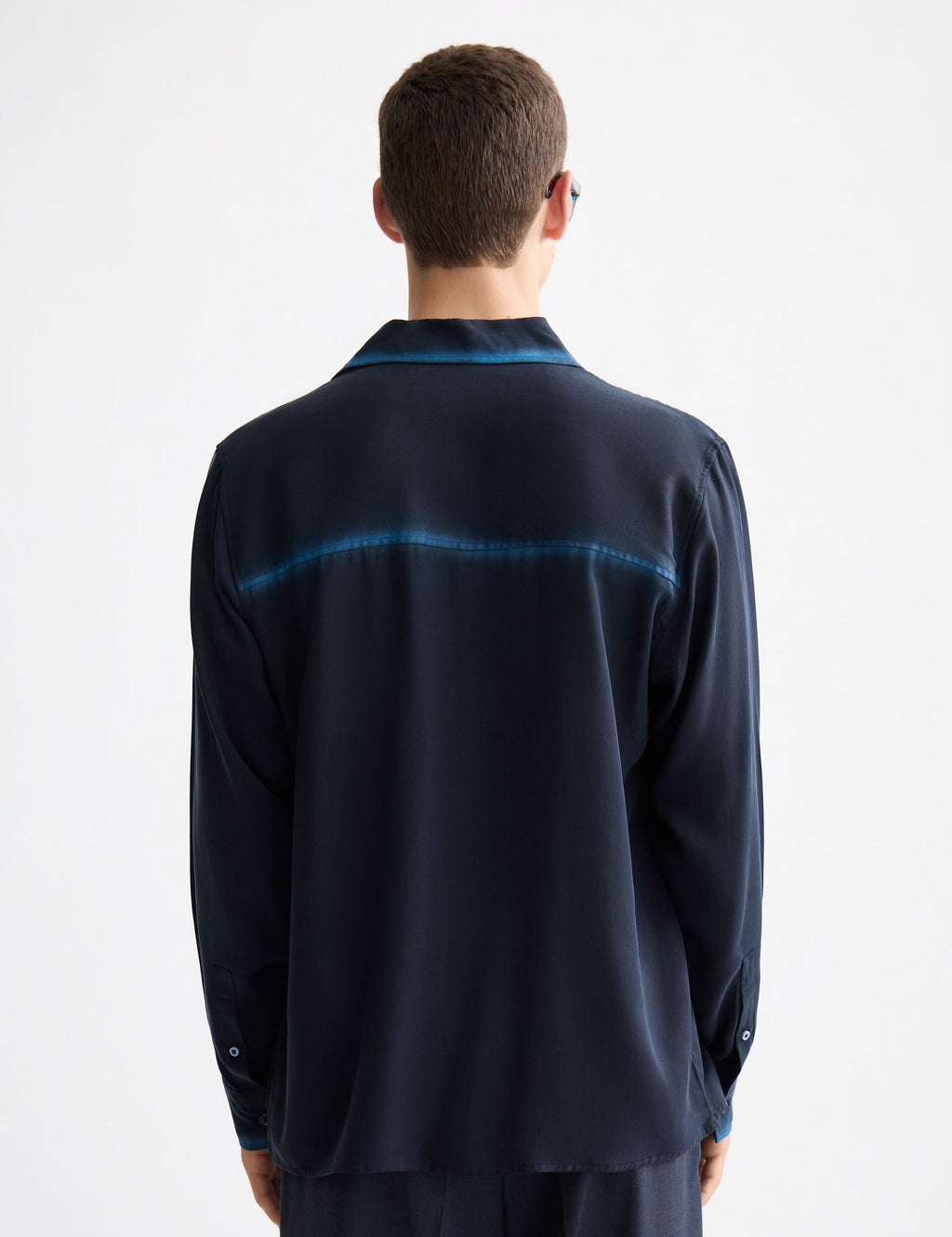 Relaxed fit tencel shirt