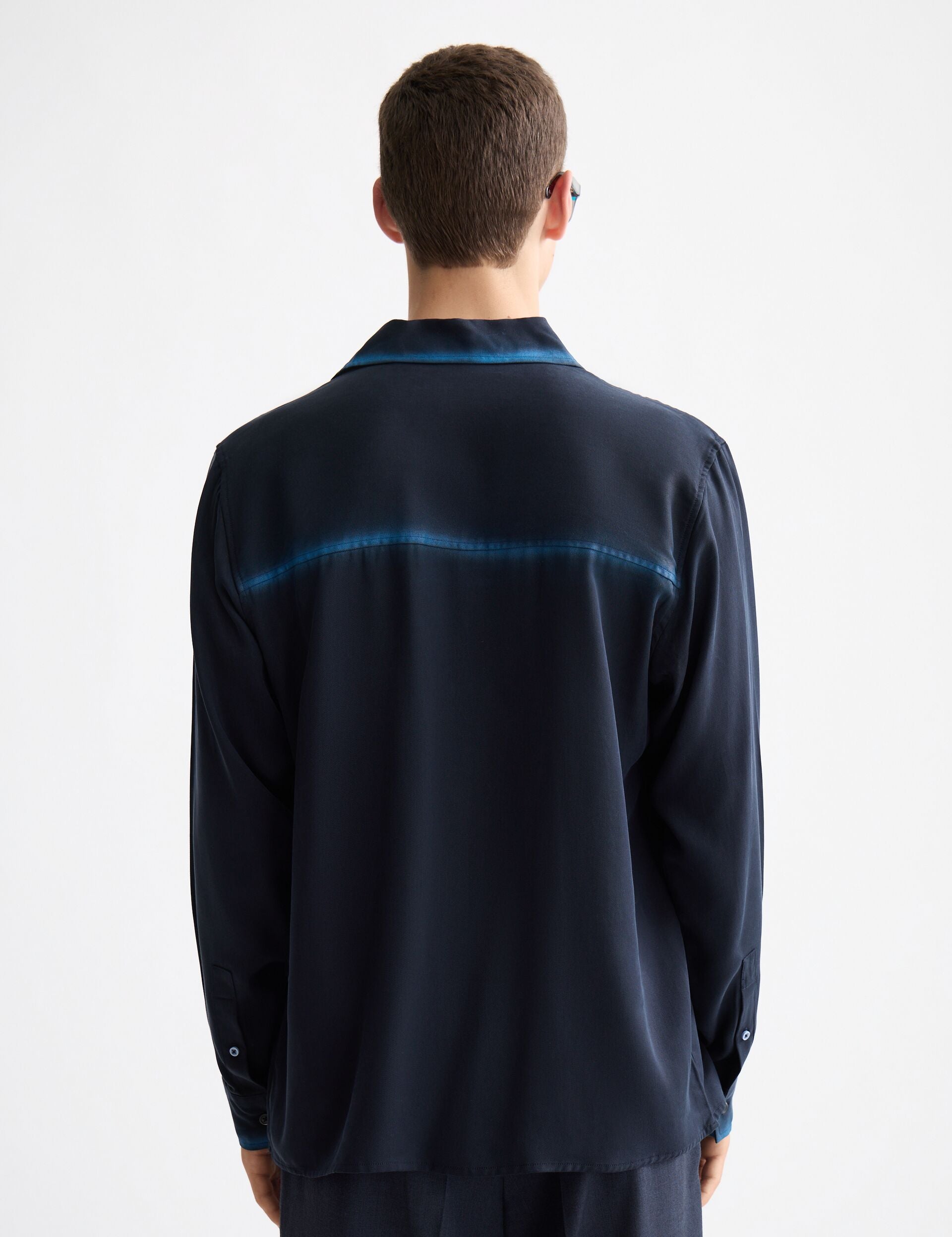 Relaxed fit tencel shirt