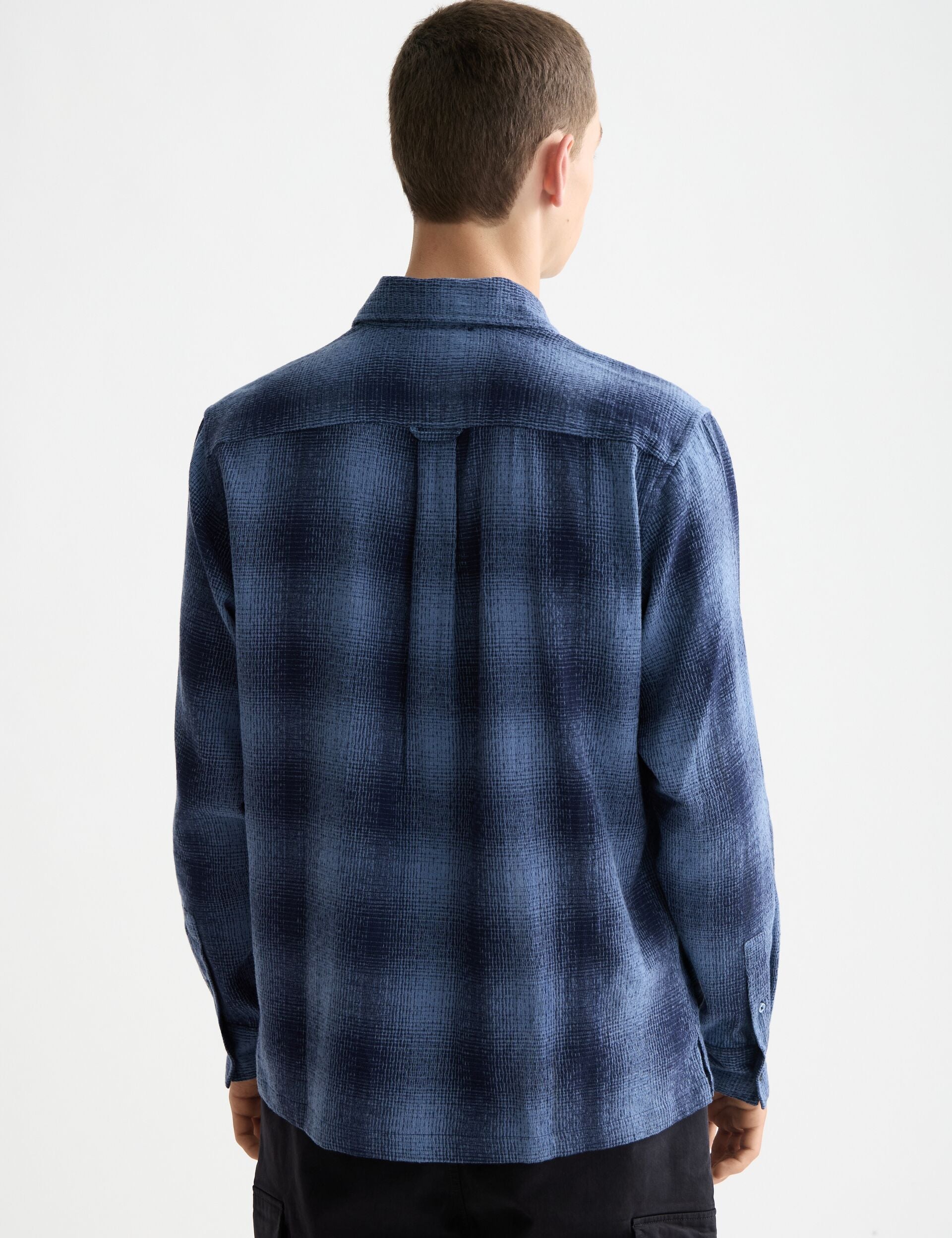 Shadow check shirt
