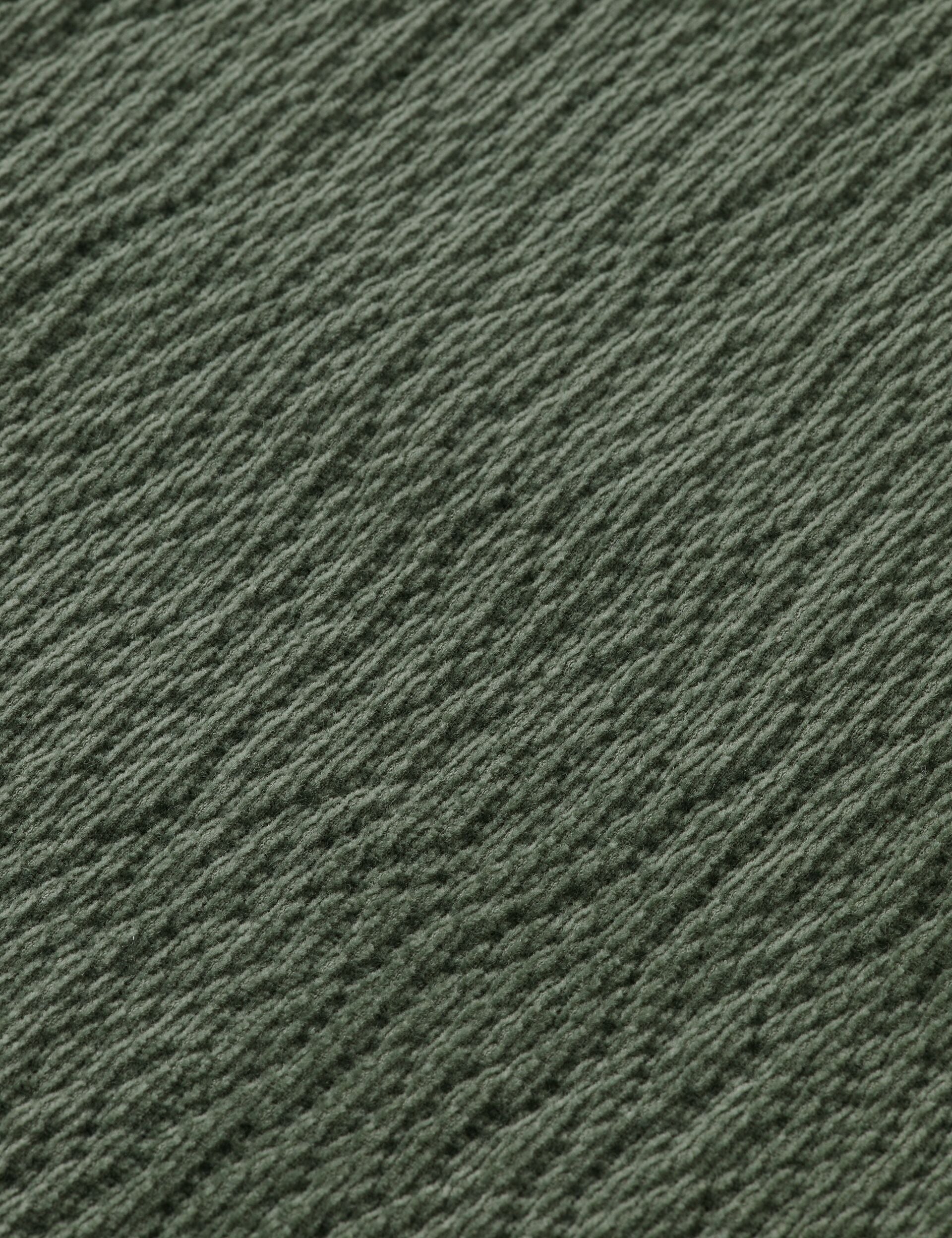 Quarter zip corduroy shirt