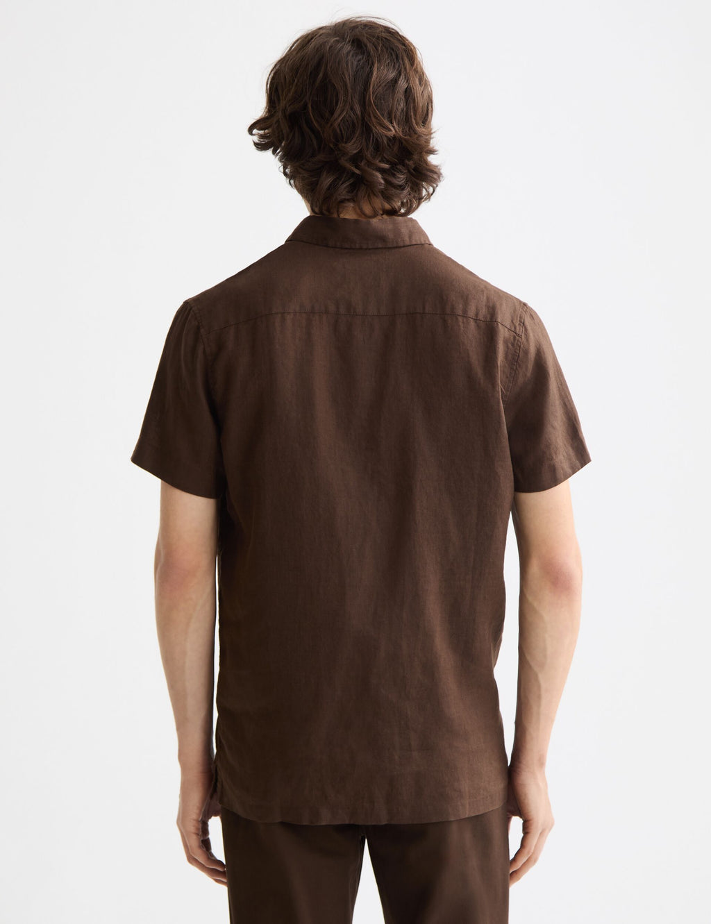 Core Seasonal - Regular-Fit Short-Sleeved Linen Shirt