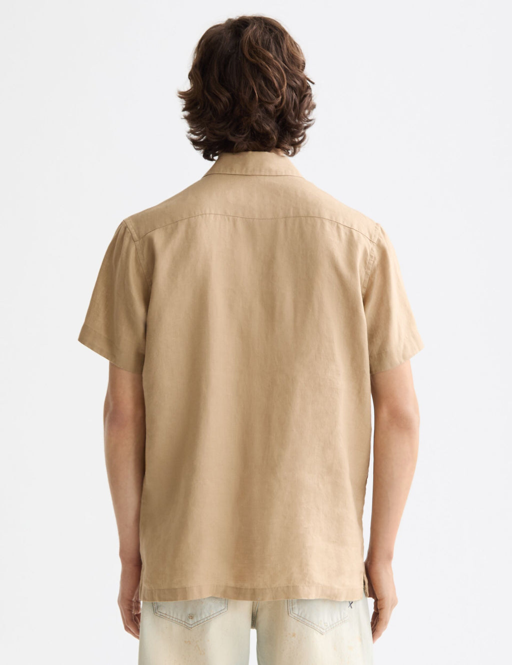 Core Seasonal Regular-Fit Short-Sleeved Linen Shirt