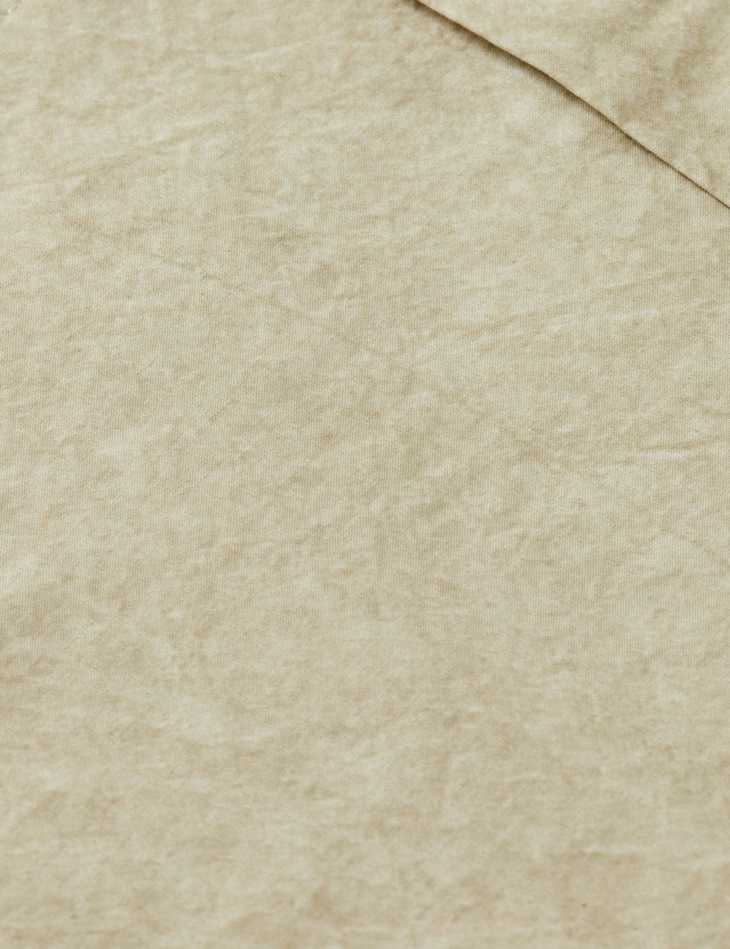 Washed layered short-sleeved shirt