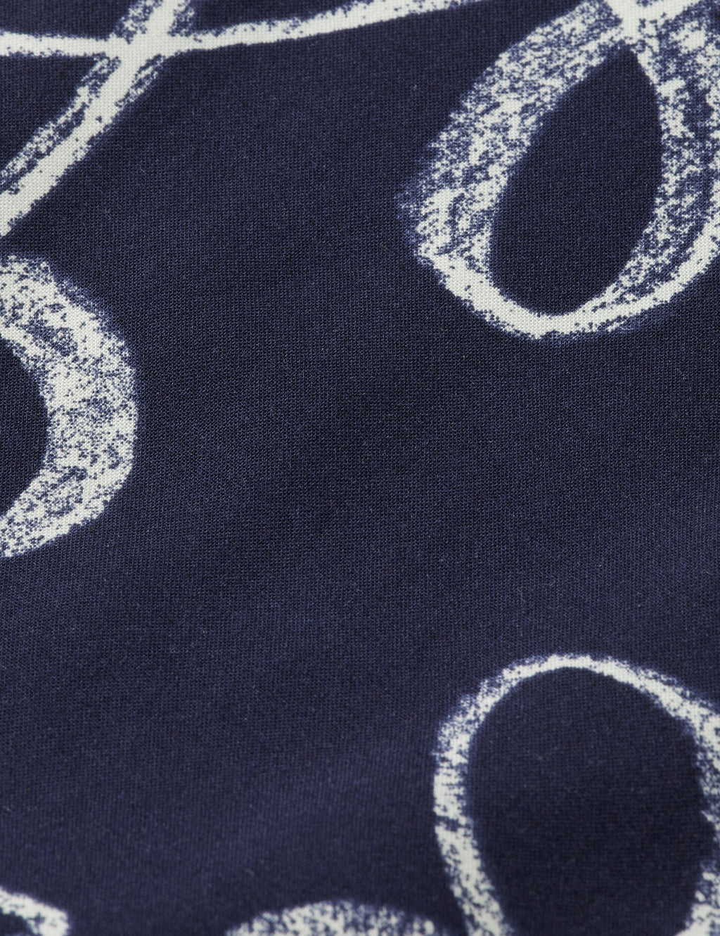 Printed short-sleeved viscose shirt