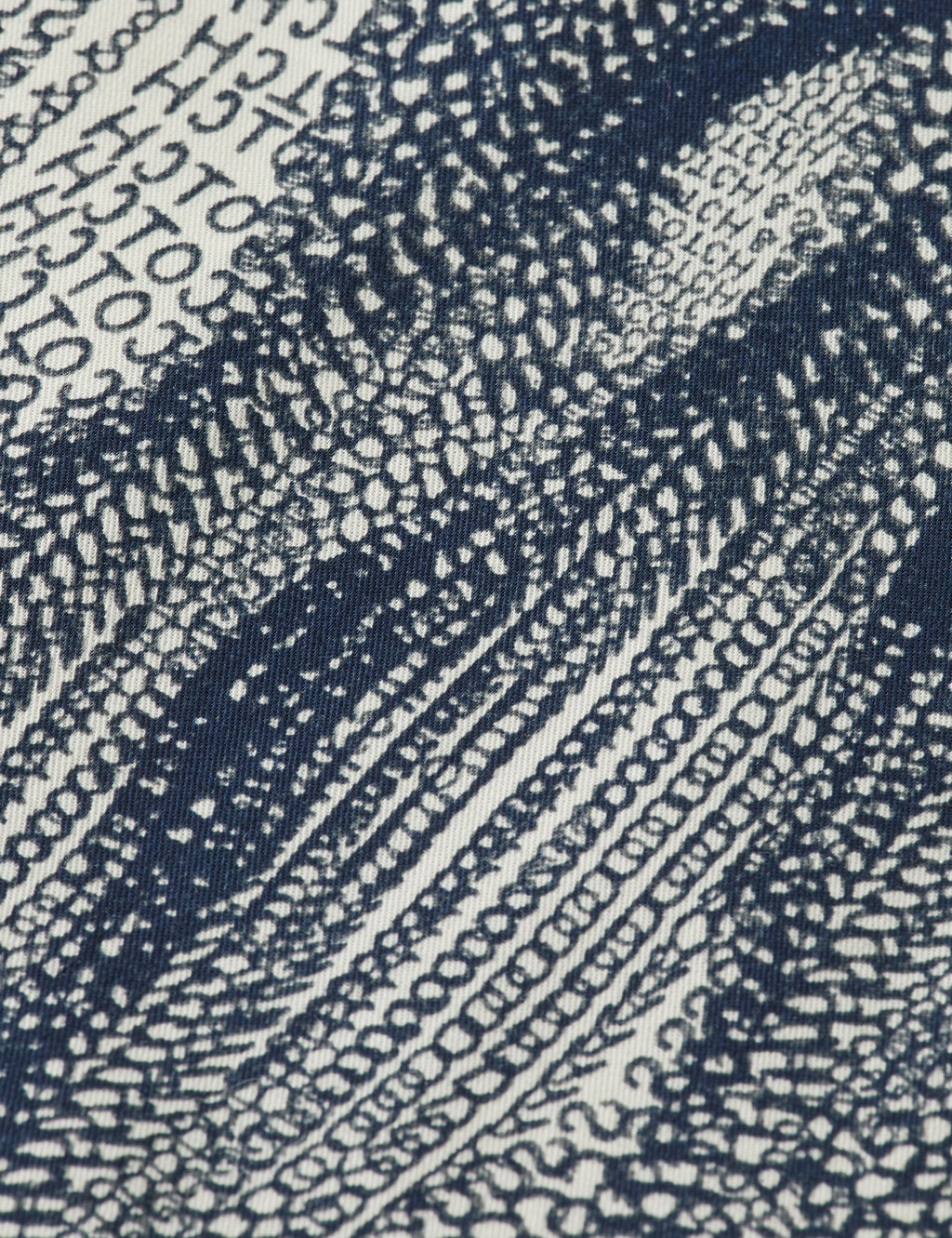 Printed short-sleeved tencel shirt