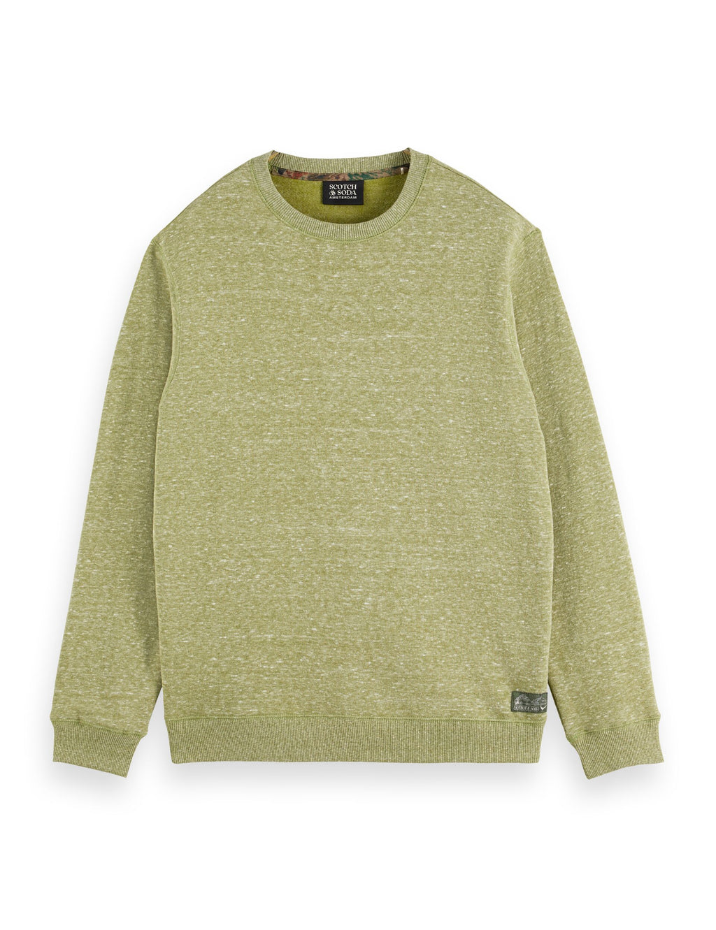Melange Crew Neck Sweatshirt