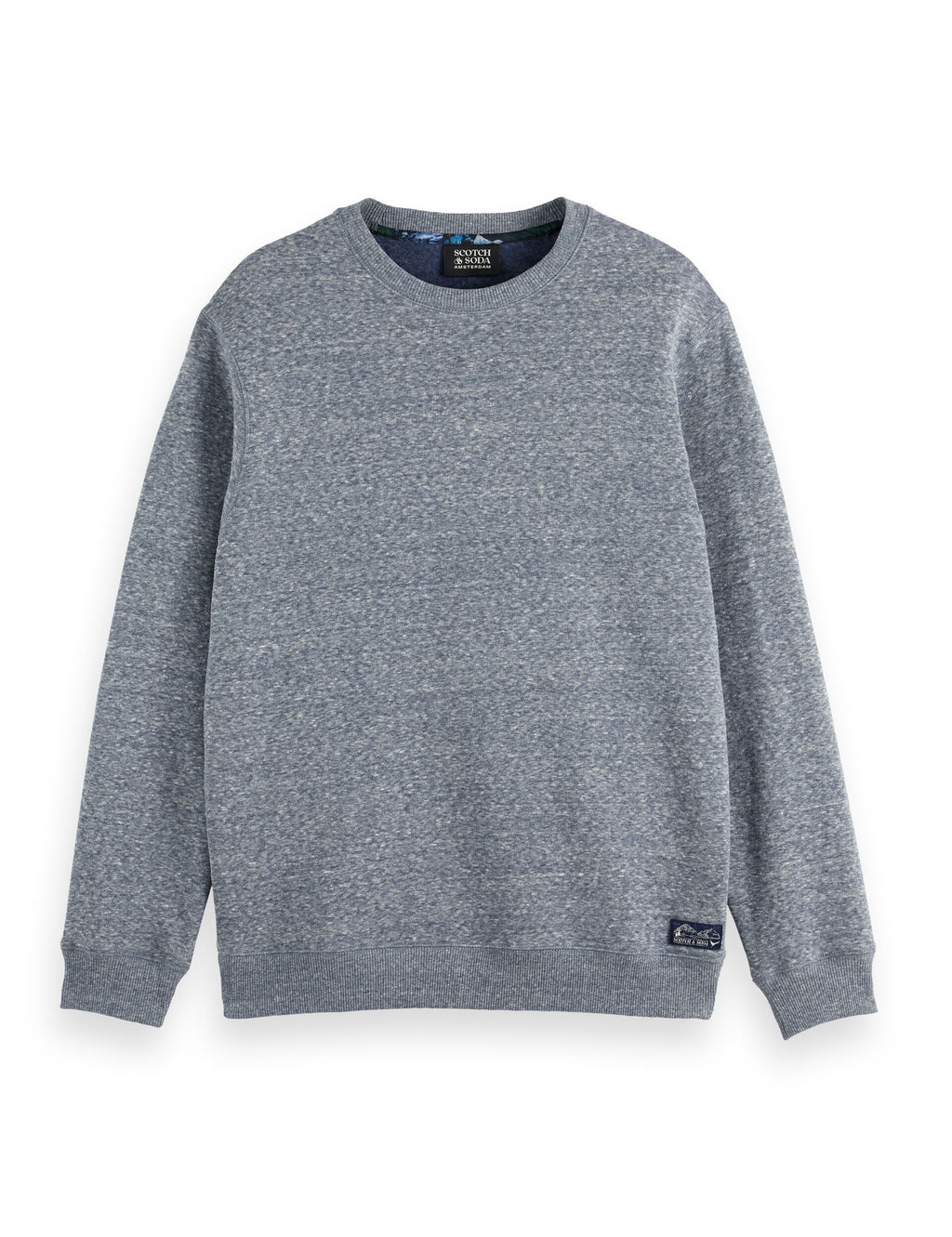 Melange Crew Neck Sweatshirt