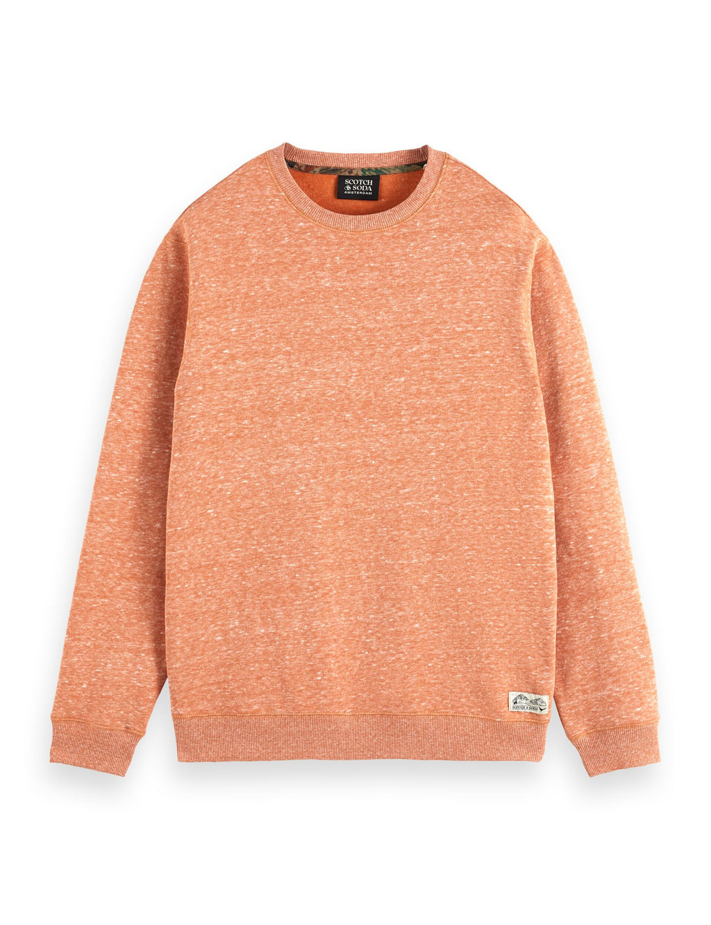 Melange Crew Neck Sweatshirt