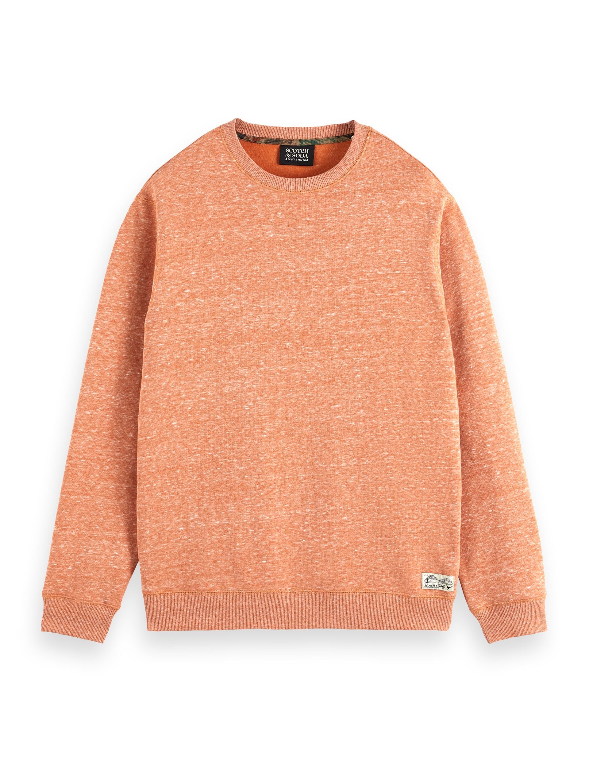 Melange Crew Neck Sweatshirt