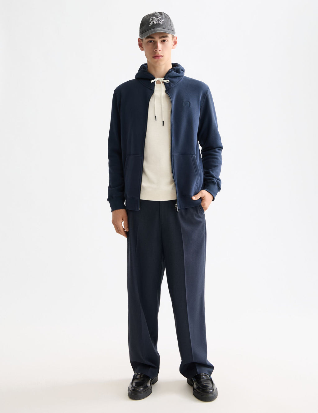 Full Zip Logo Hoodie