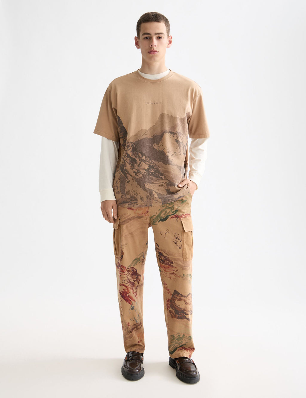 Loose Fit Overdyed AW T-shirt