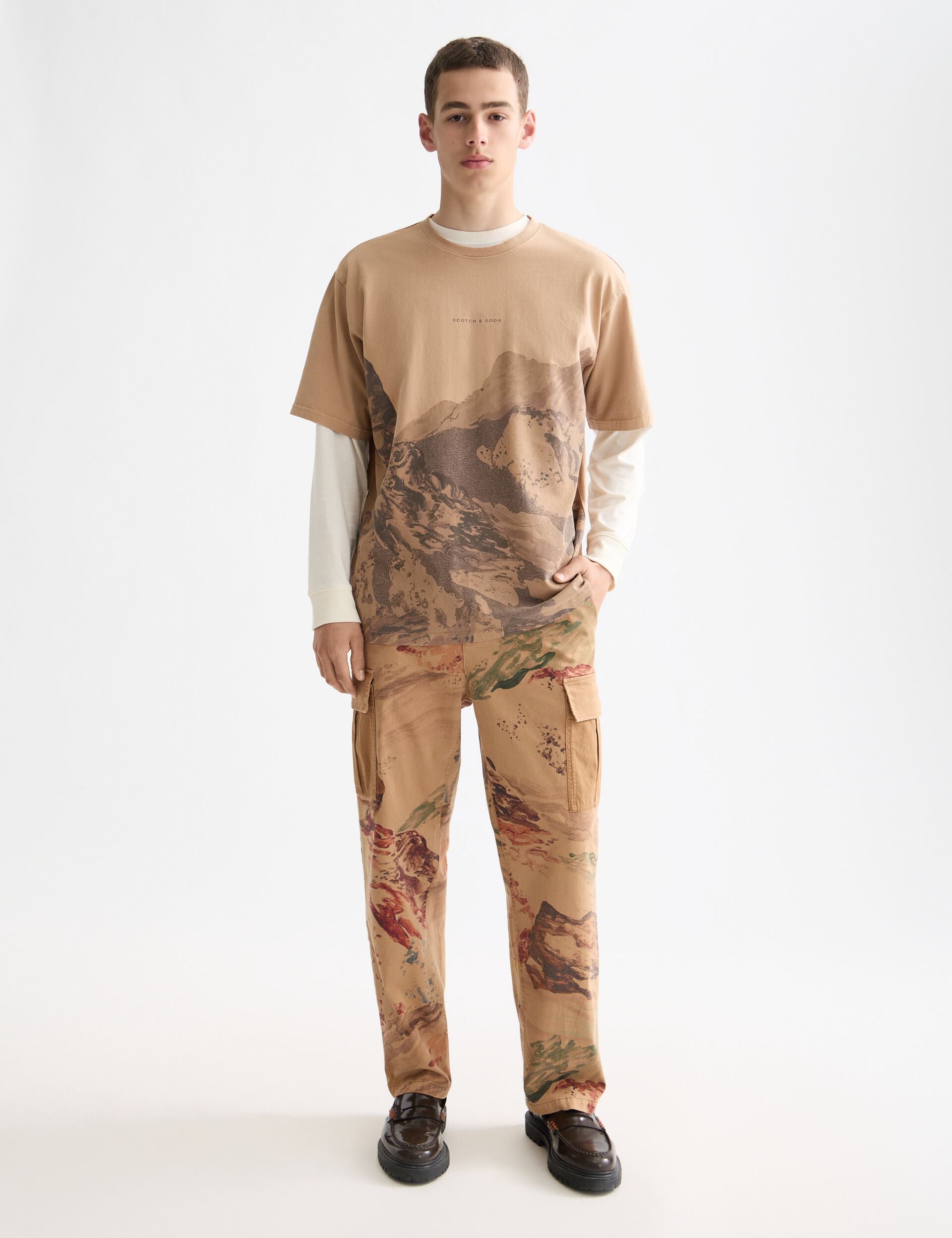 Loose Fit Overdyed AW T-shirt