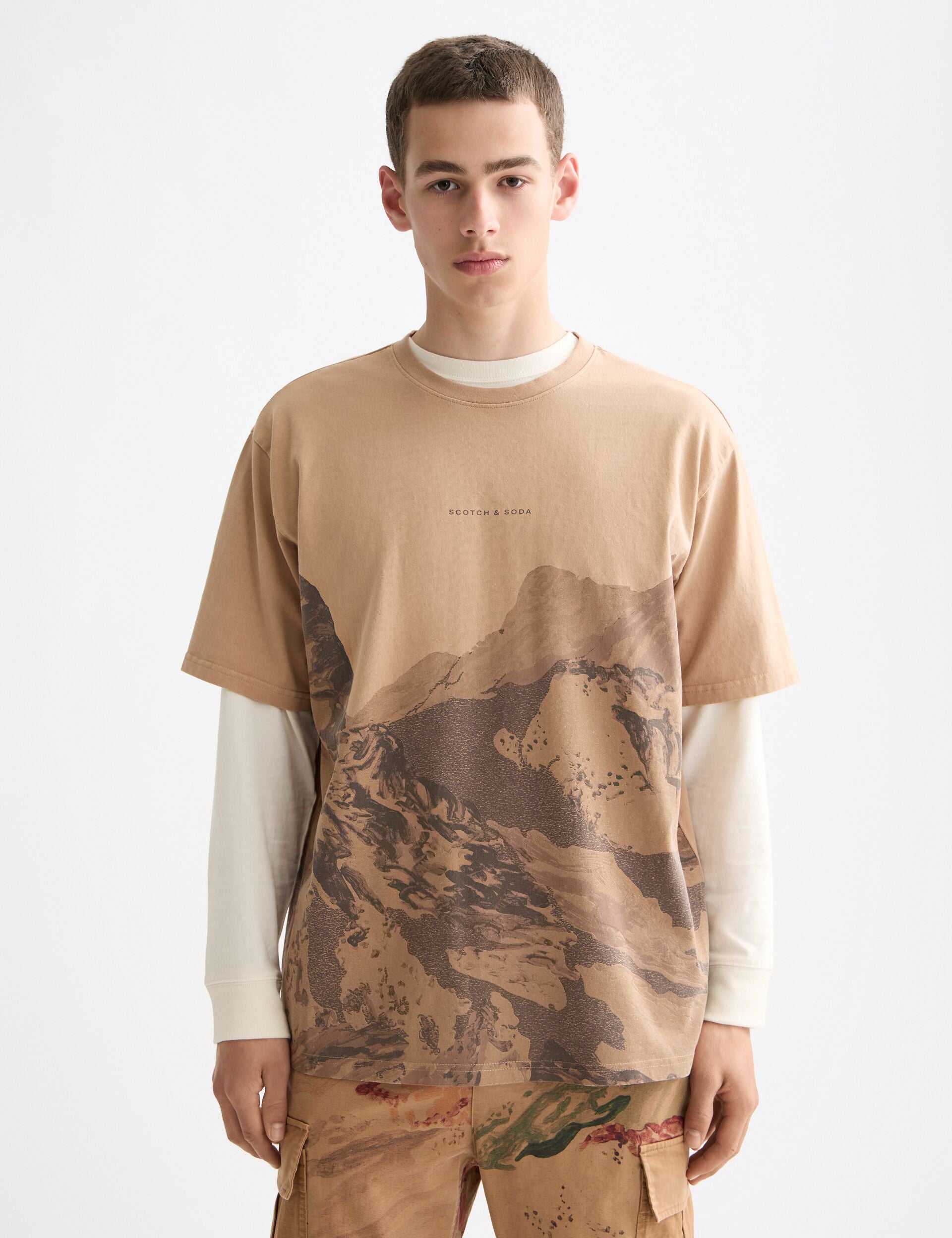 Loose Fit Overdyed AW T-shirt
