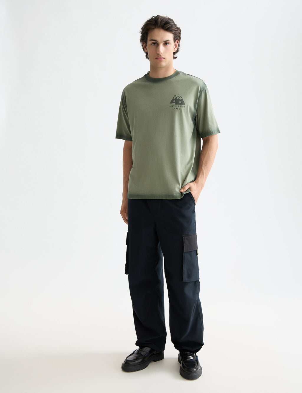 Loose Fit Garment Dye AW T-shirt