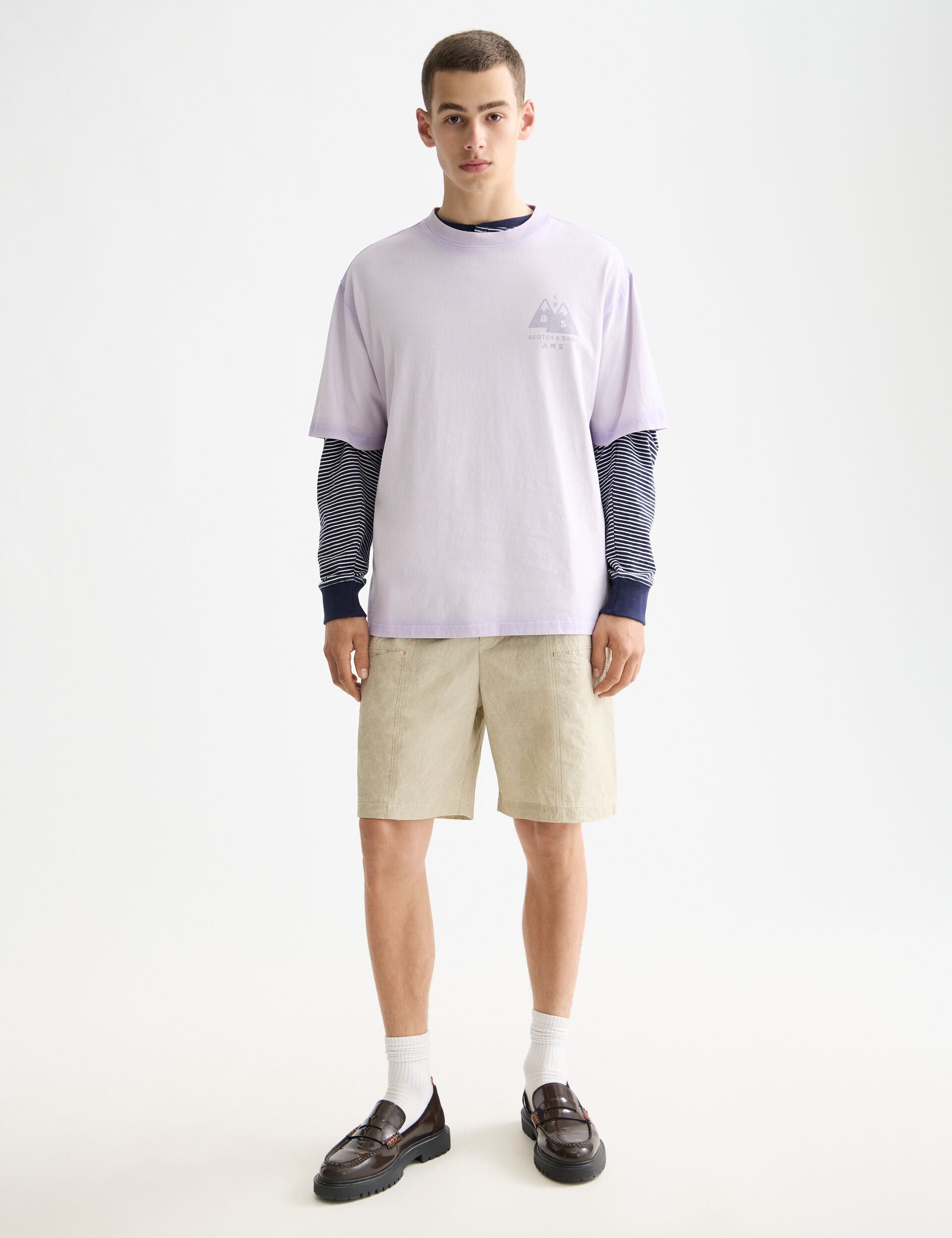 Loose Fit Garment Dye AW T-shirt