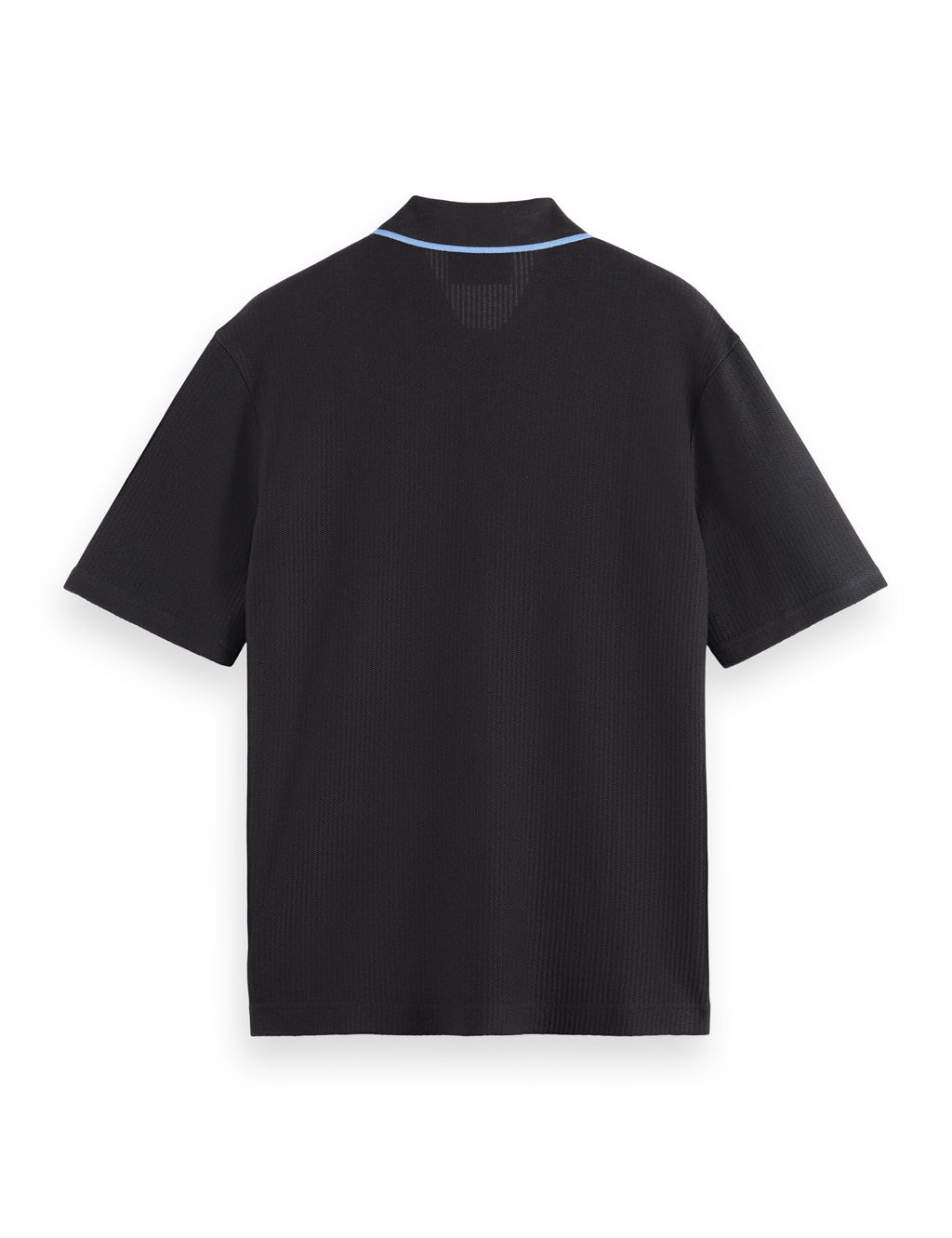 Structured relaxed fit polo