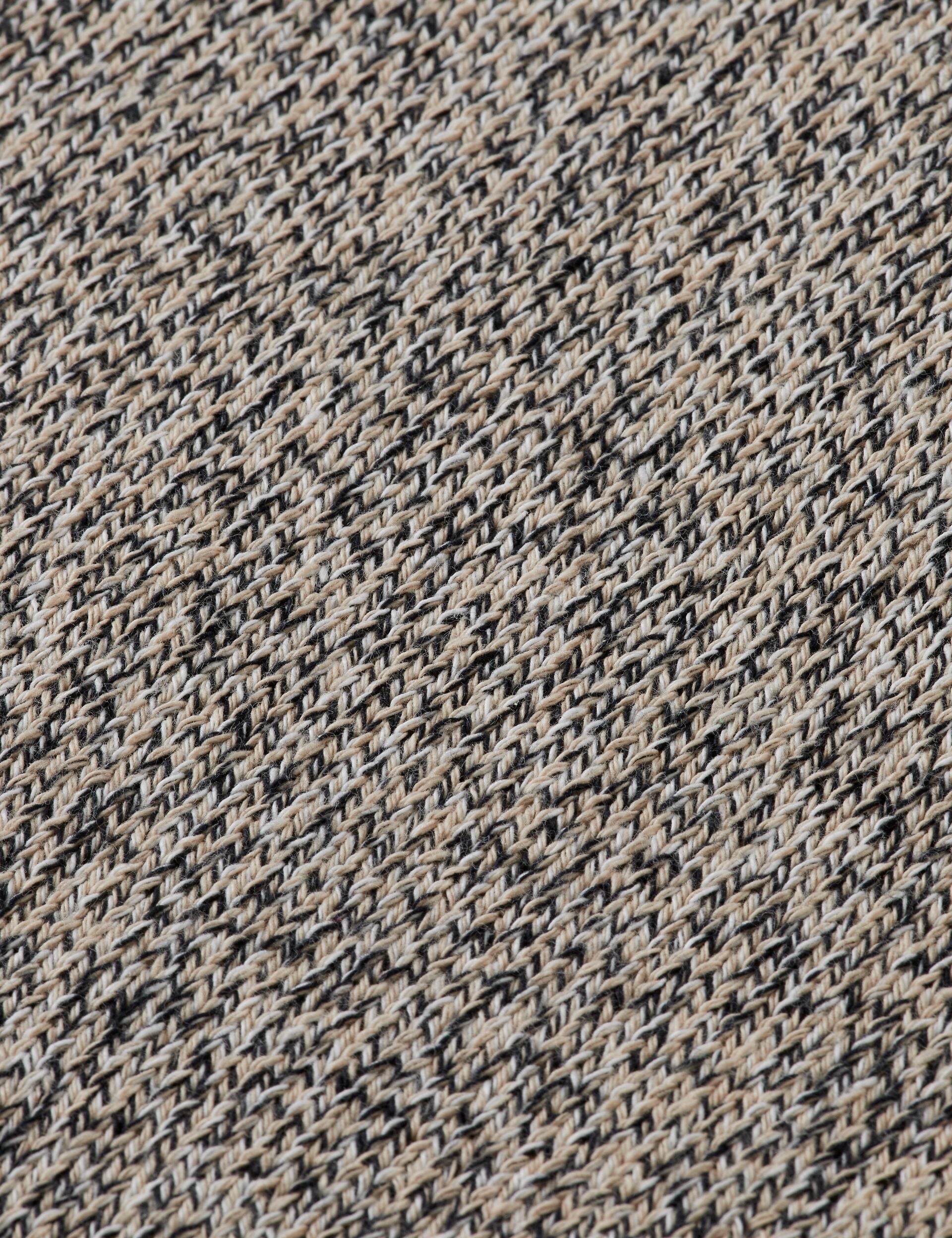 Melange regular fit crew neck