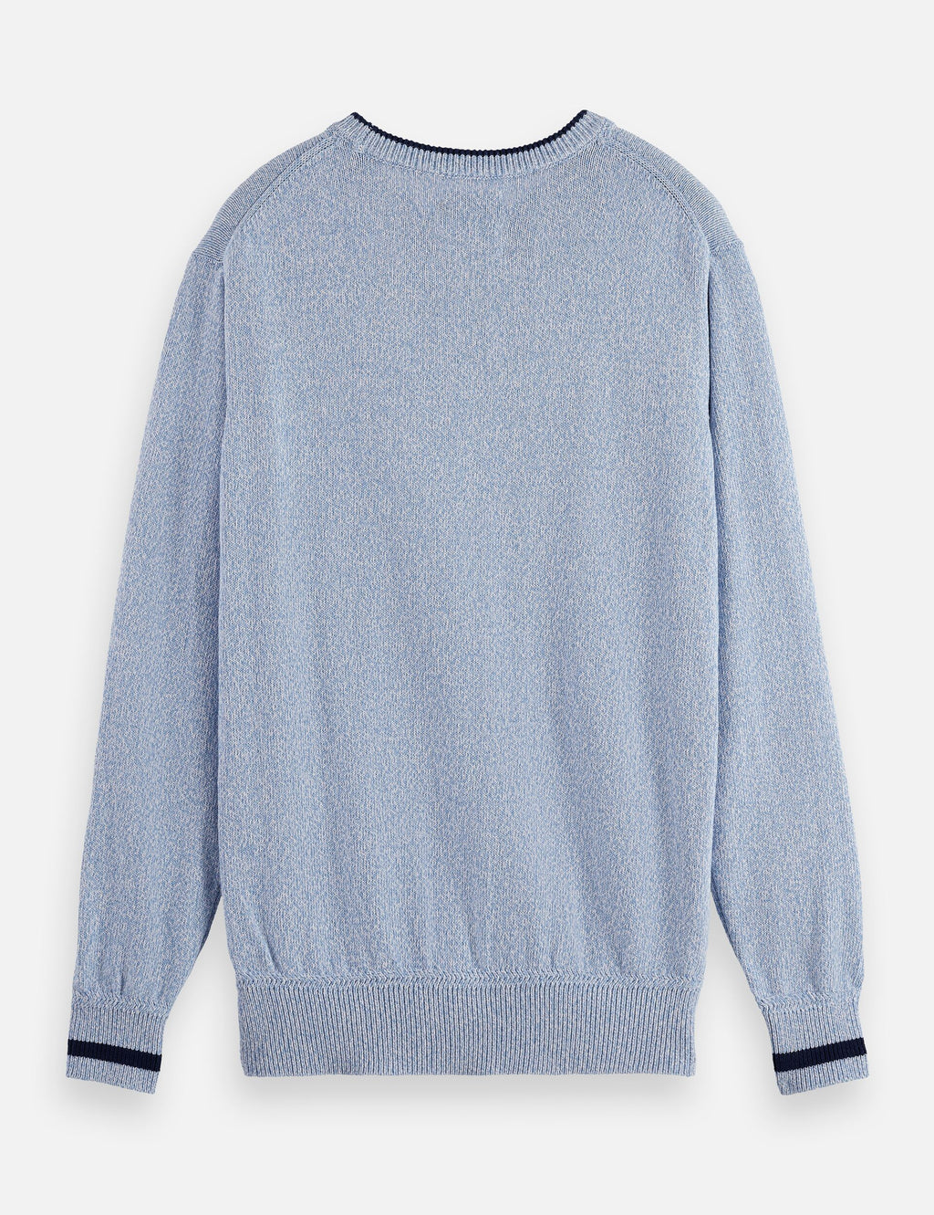 Melange regular fit crew neck