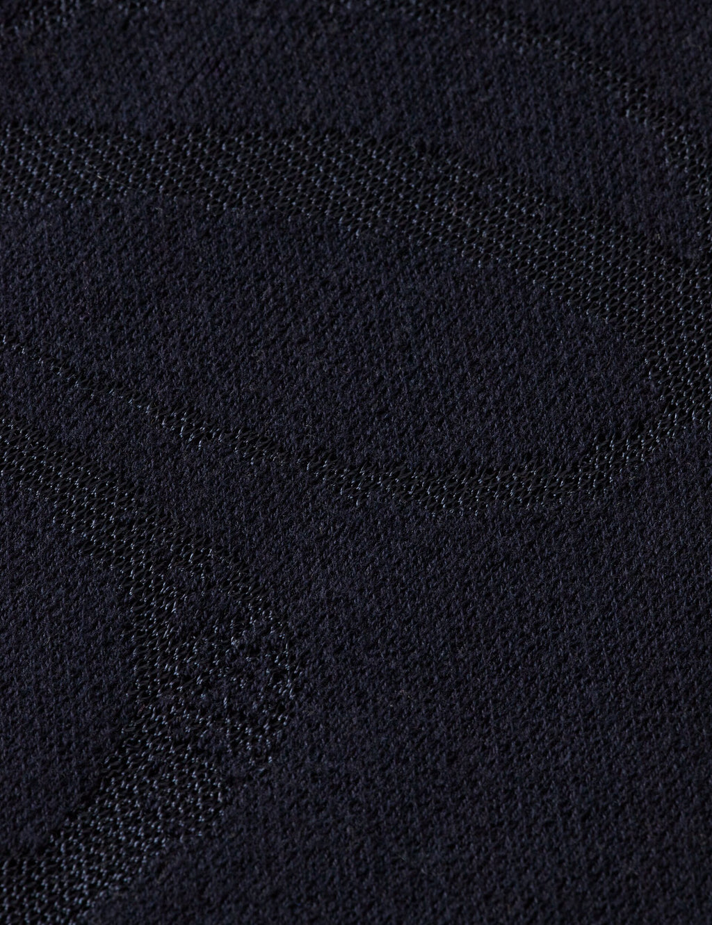 Jacquard knitted short sleeve shirt