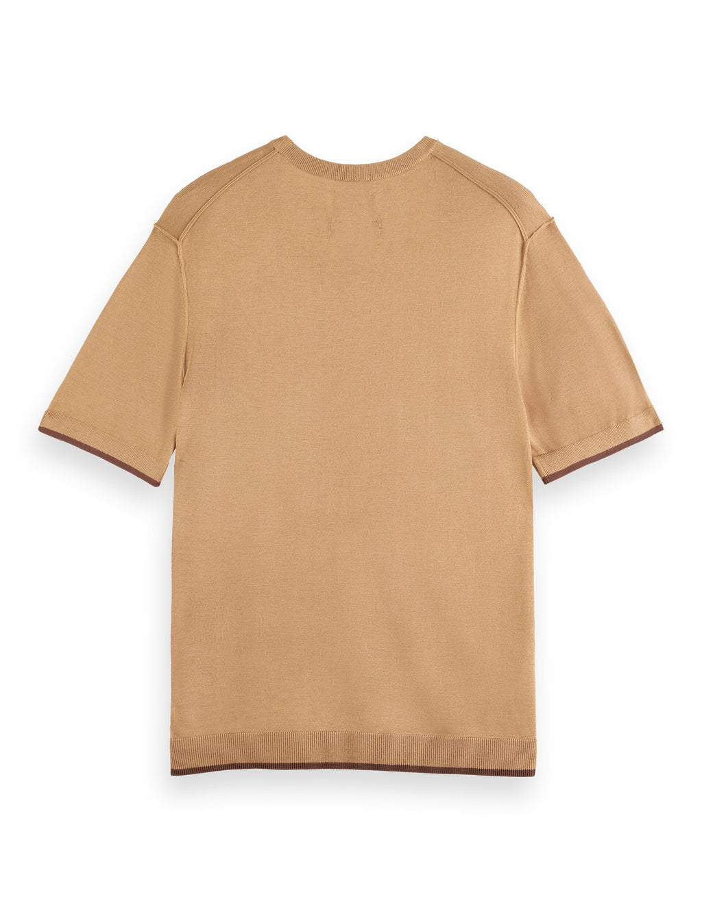 Knitted relaxed fit T-shirt