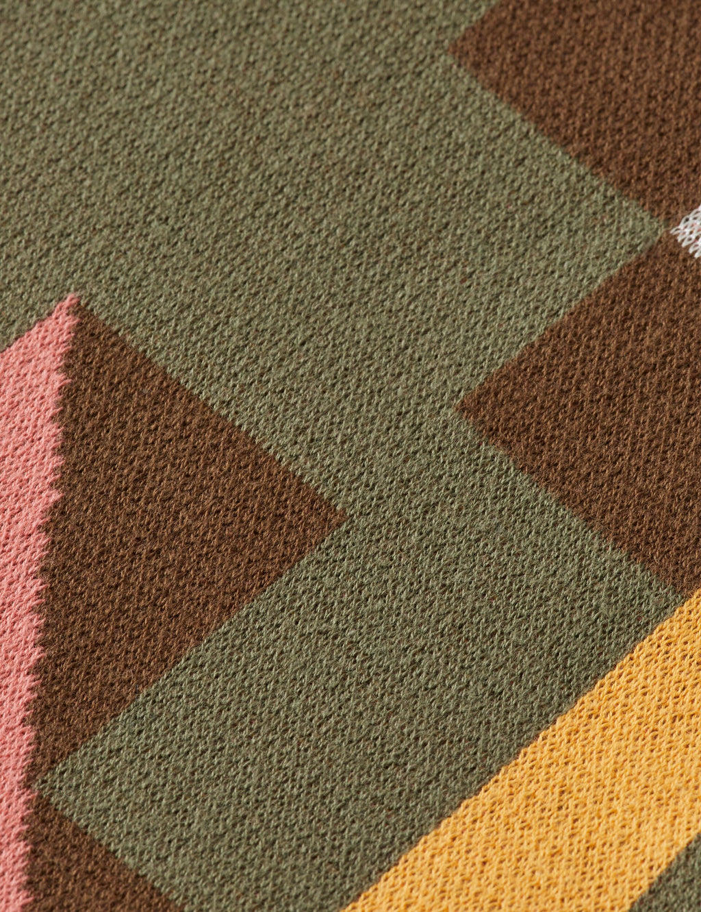 Knitted jacquard short sleeve shirt