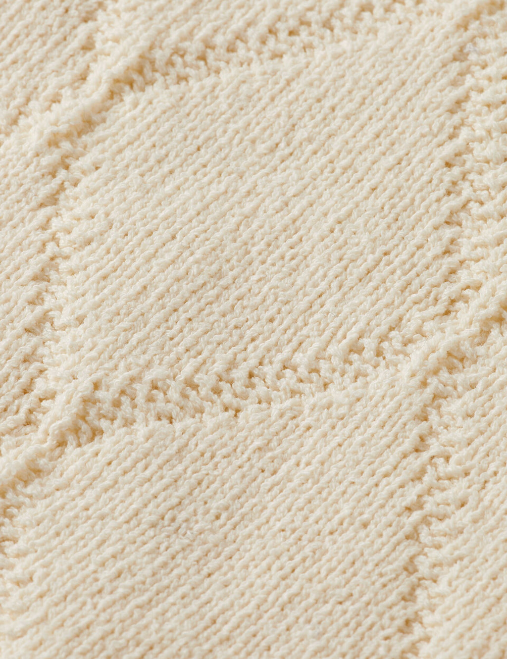 Open work long sleeve shirt